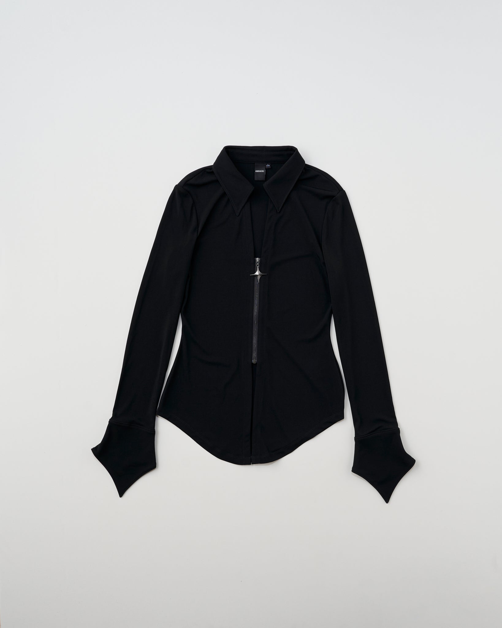 ANNAKIKI】/ long sleeve shirt(black)