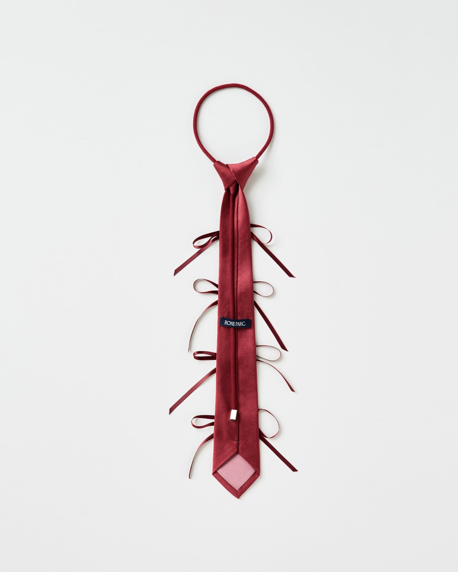 Ribbon rope tie (red)