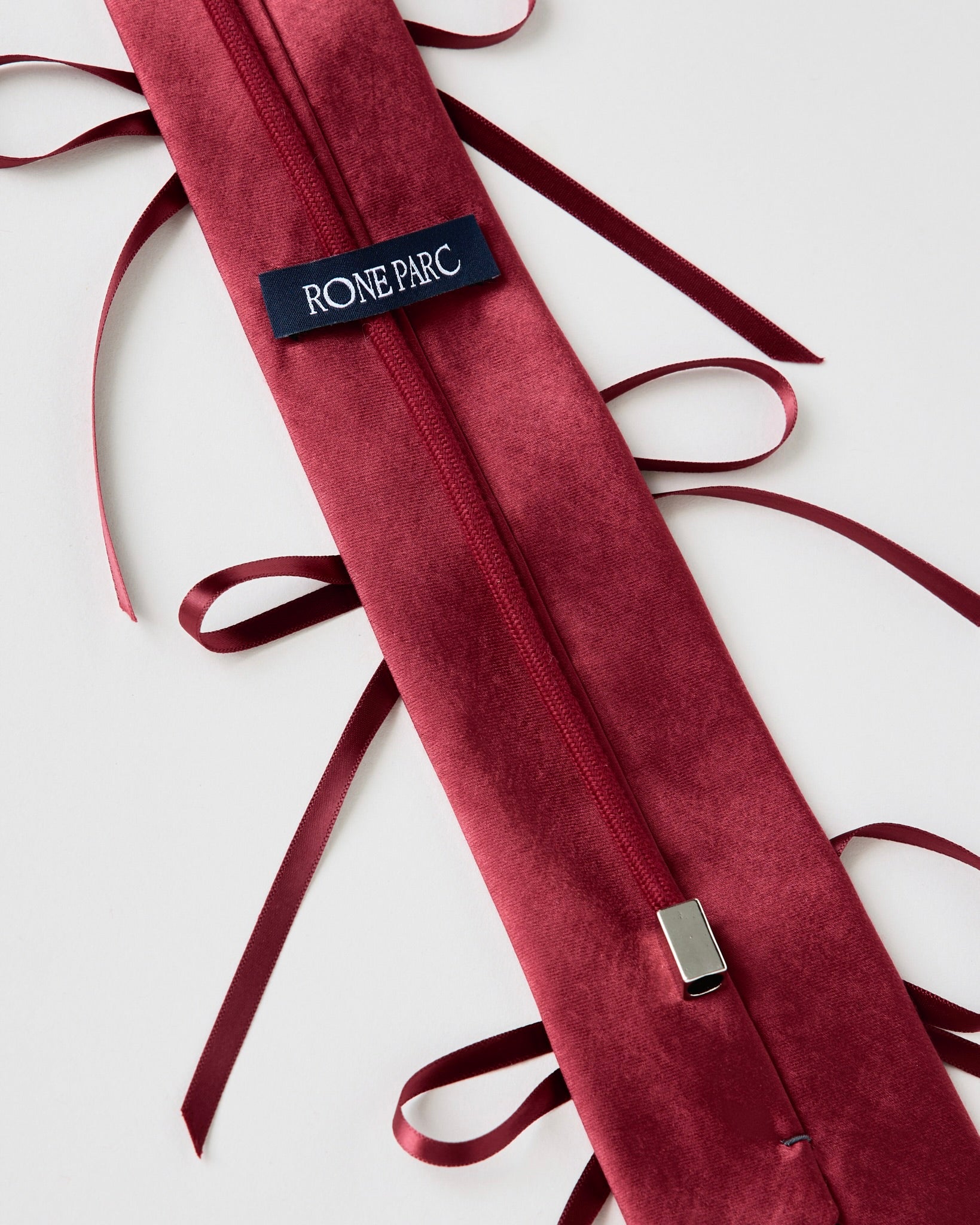 Ribbon rope tie (red)