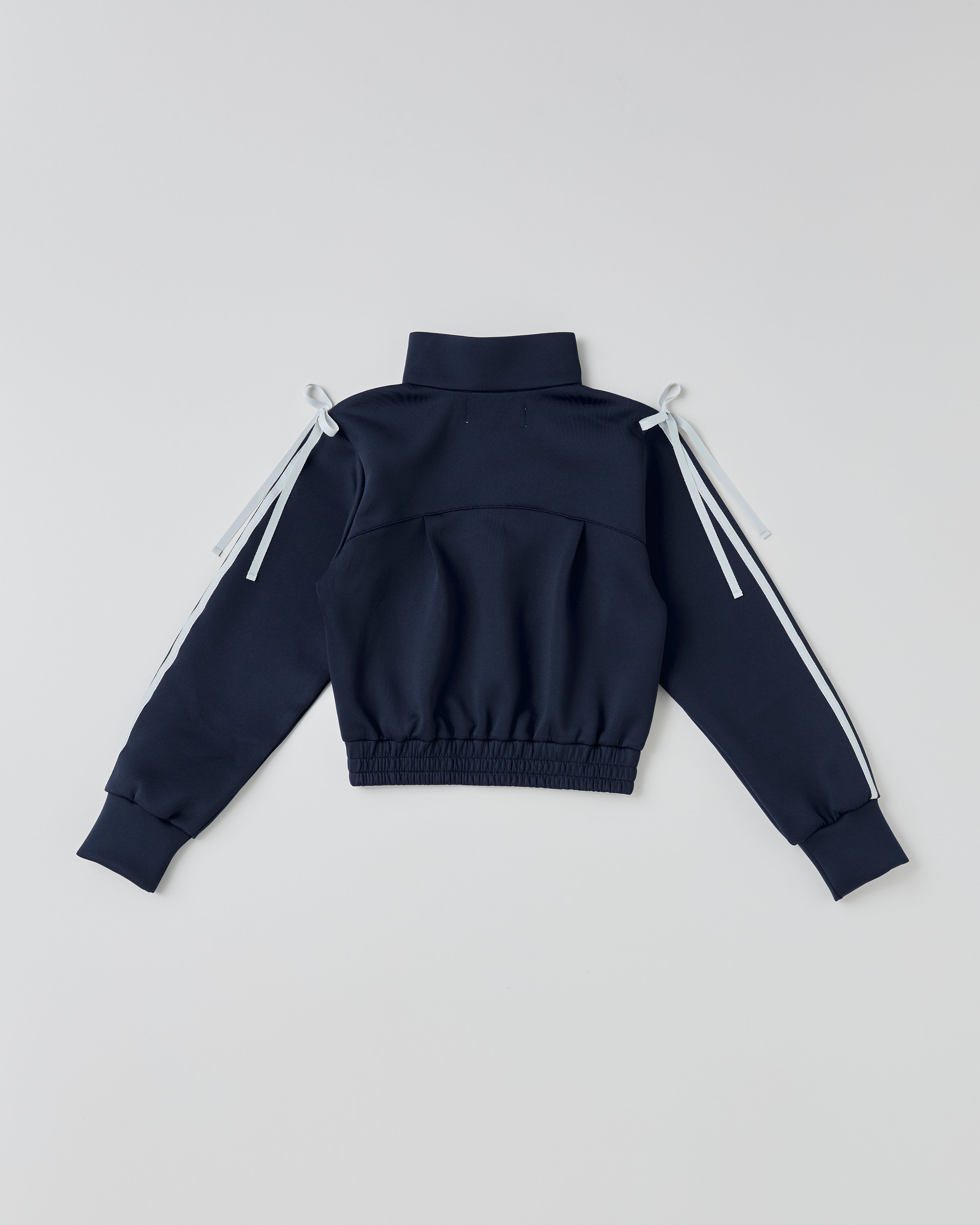 Ribbon track jacket (navy)