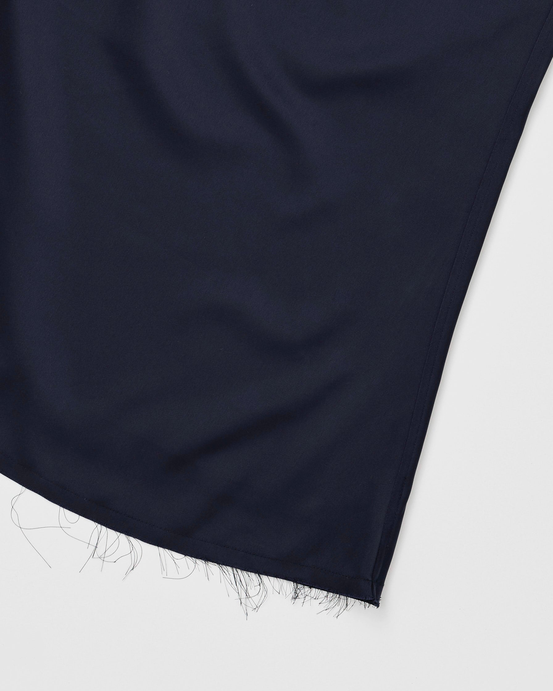 2way dots satin skirt (navy)