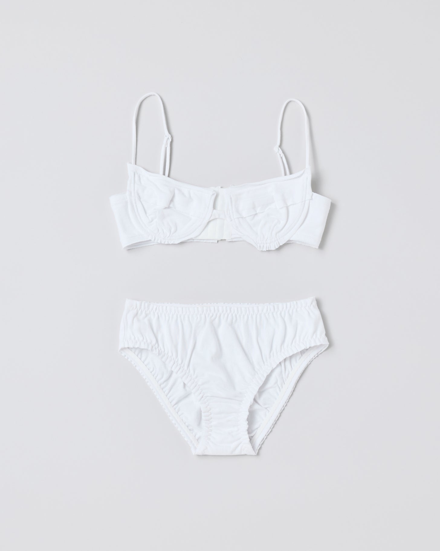 Bralette and Panty Set(White)