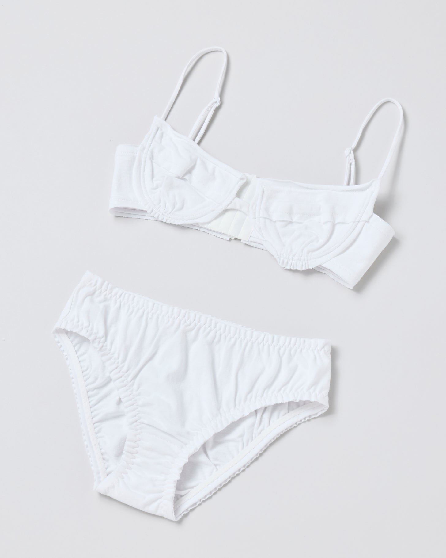 Bralette and Panty Set(White)