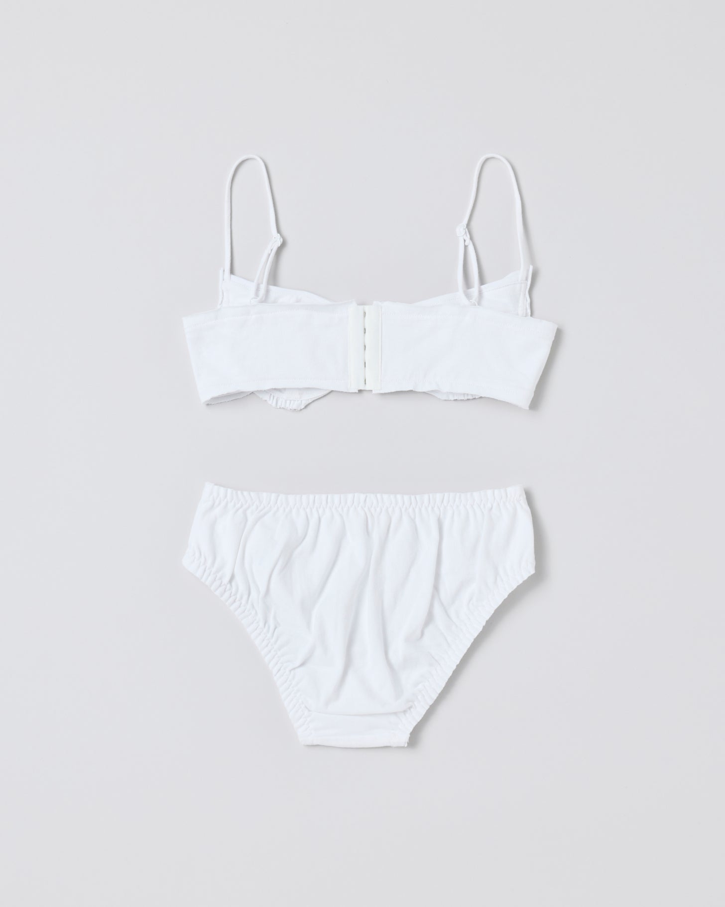 Bralette and Panty Set(White)