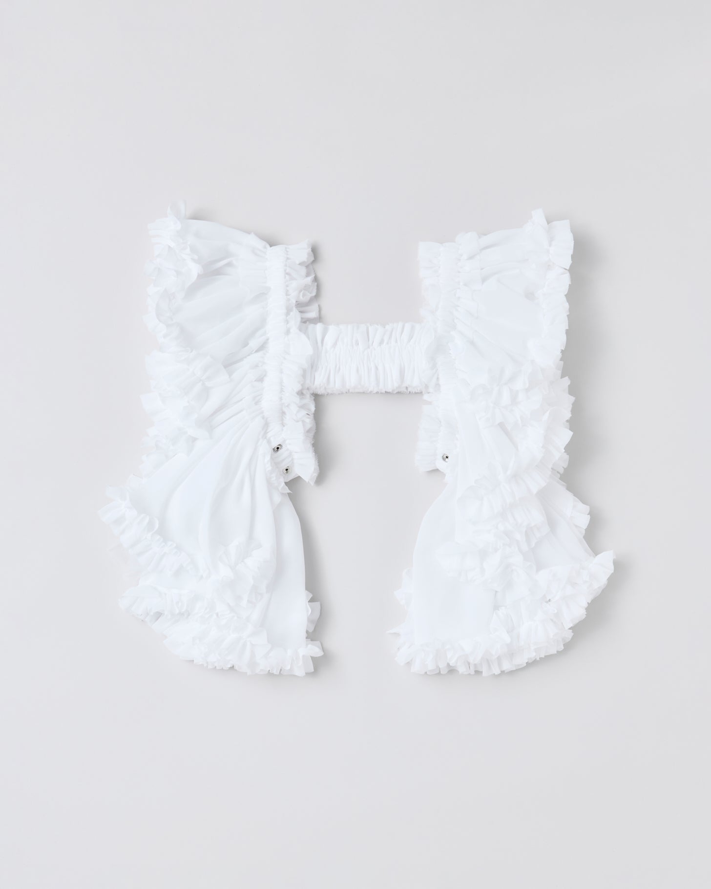 Tulle Frill Bustier(White)