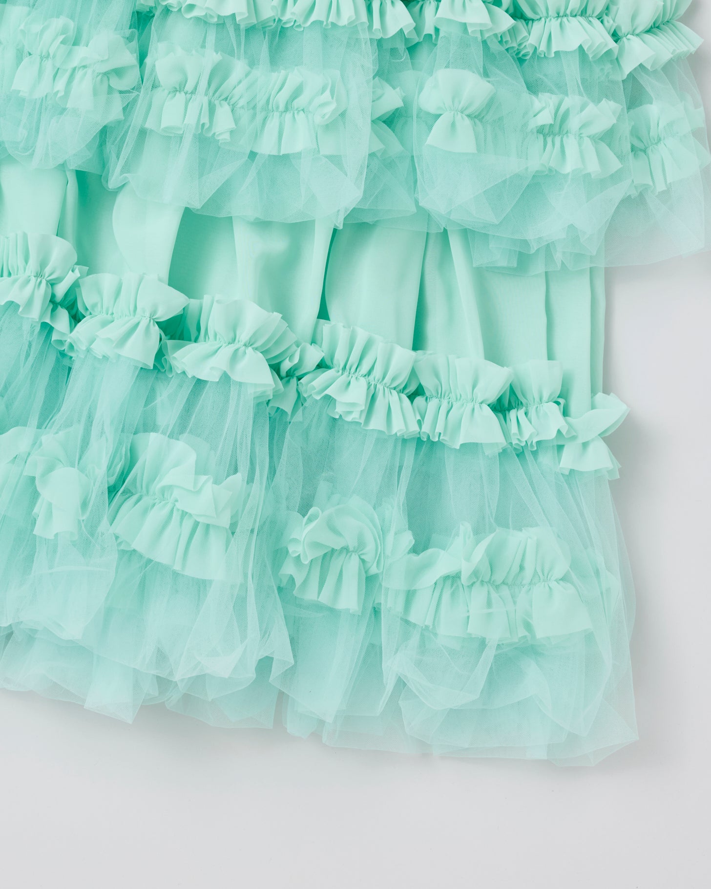 Tulle Frill Dress(Mint)