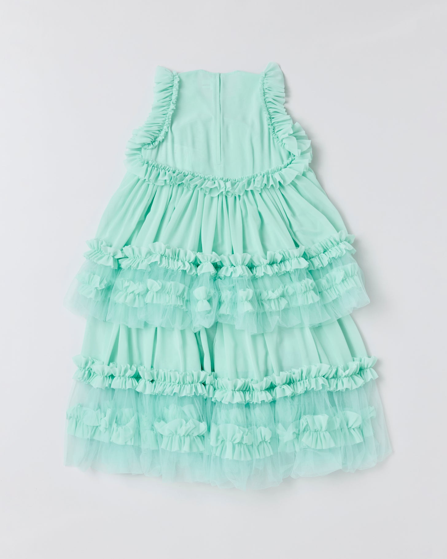 Tulle Frill Dress(Mint)