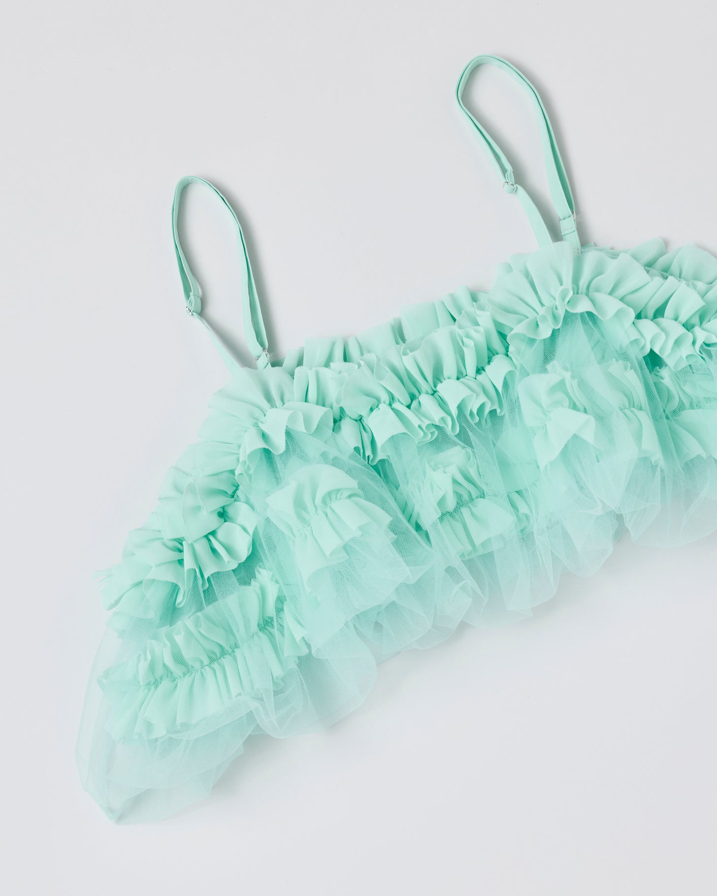 Tulle Camisole Bustier(Mint)