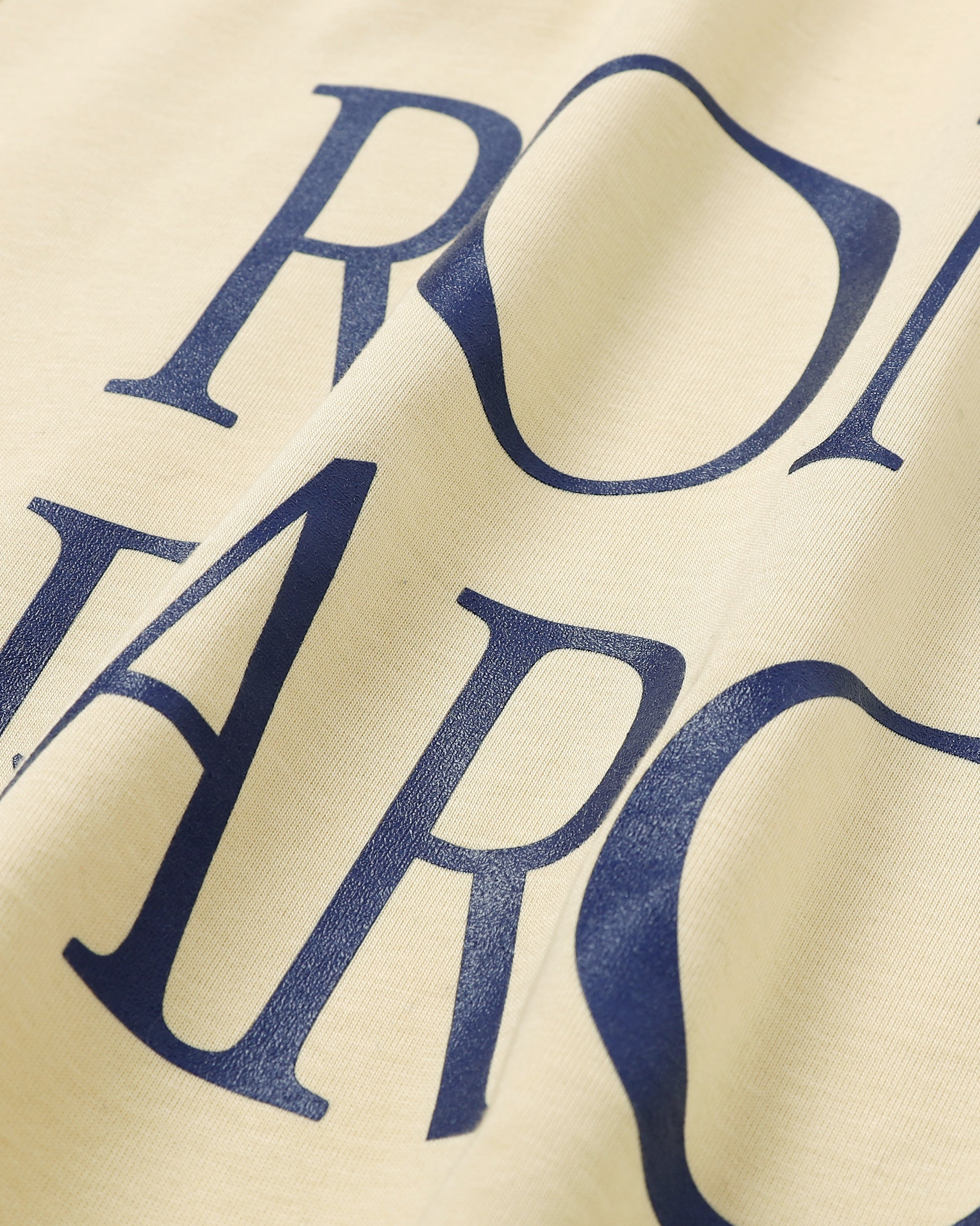 Organic cotton logo Puff T-shirt (yellow)