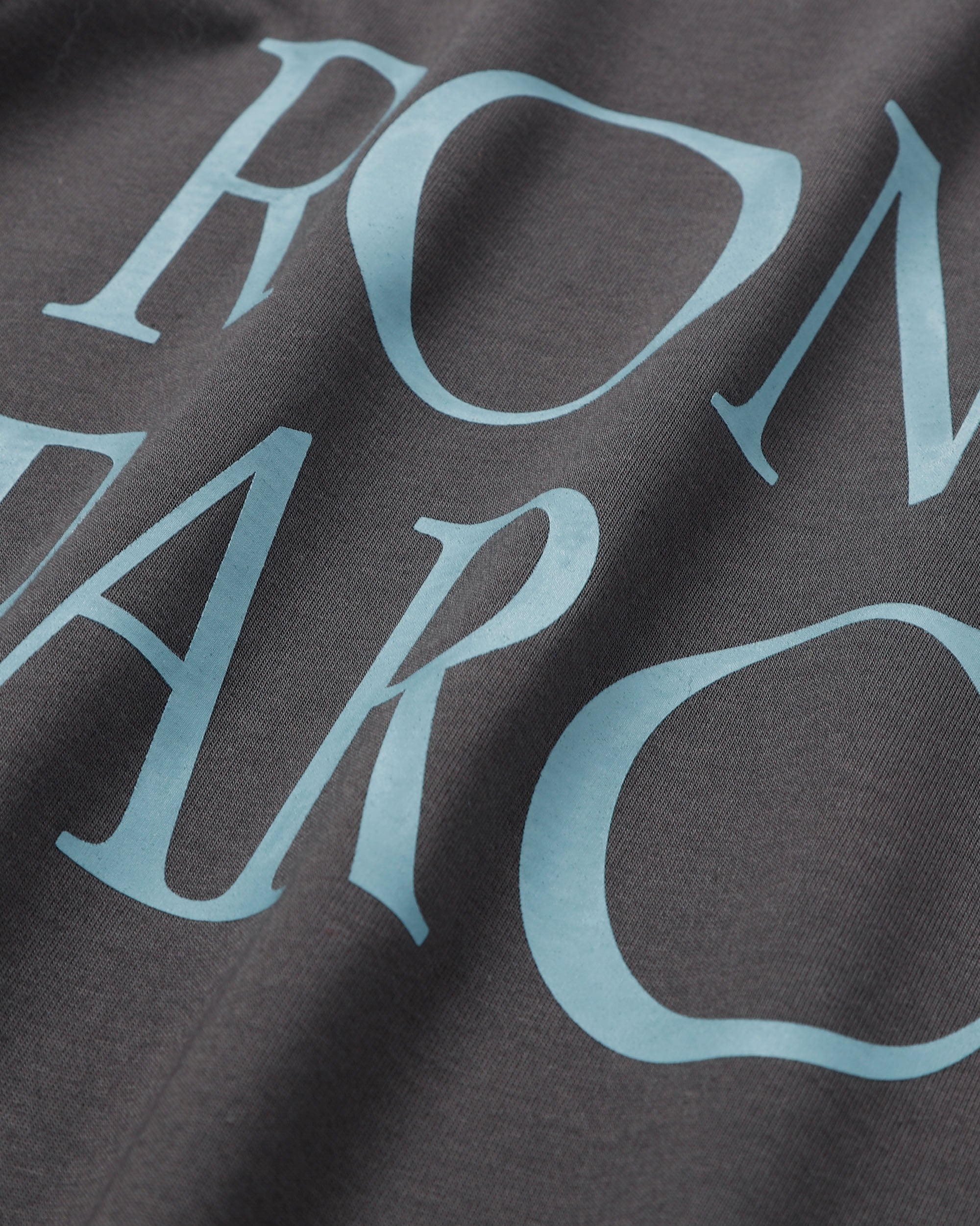 Organic cotton Big T-shirt (charcoal)