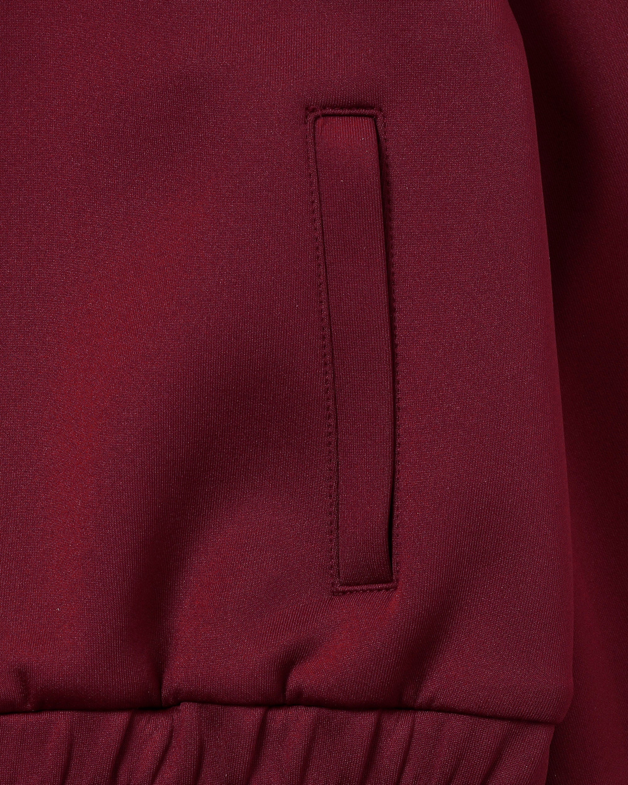 Ribbon track jacket (red)
