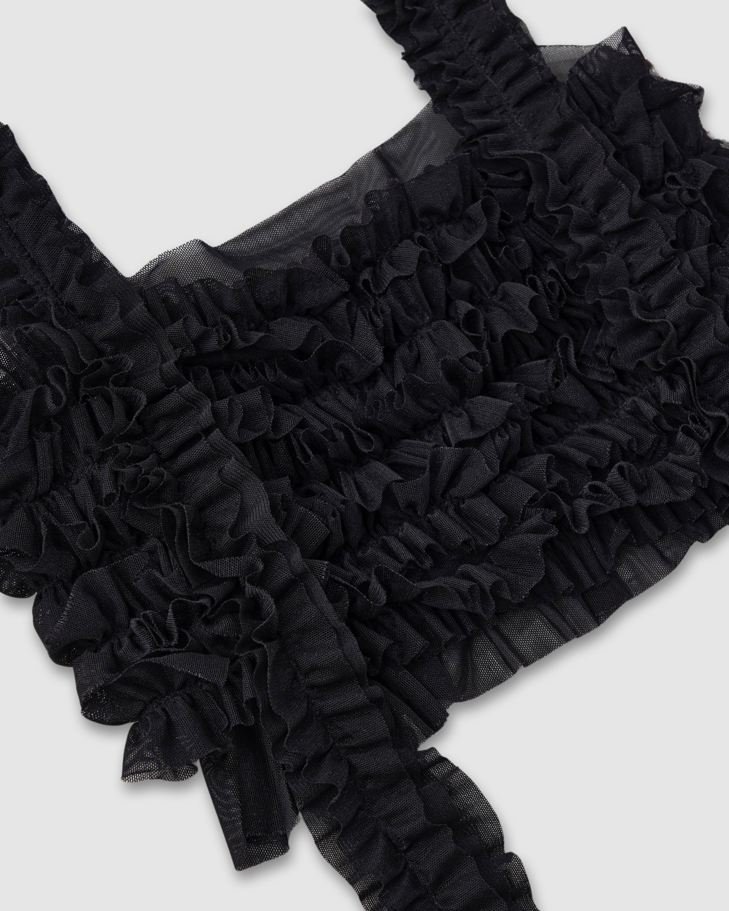 2way spangle bustier (black)
