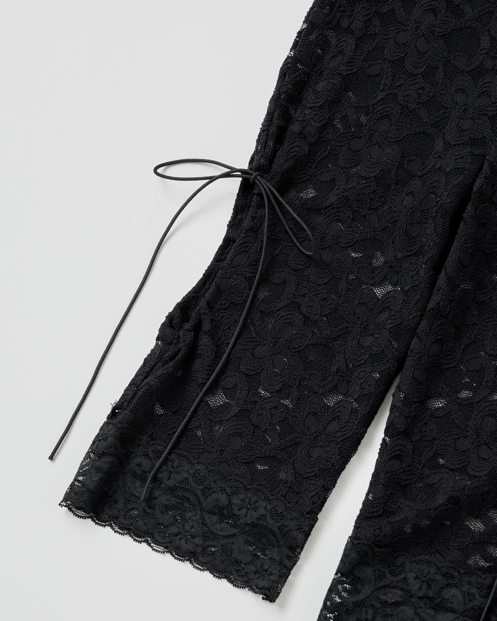 3way lace leggings (black)