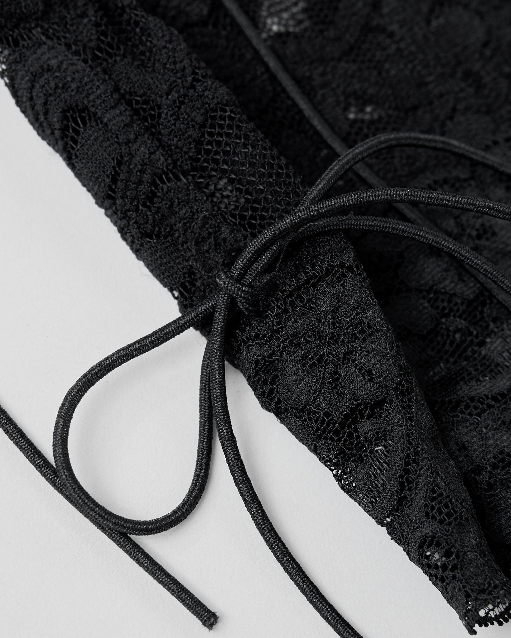 3way lace leggings (black)