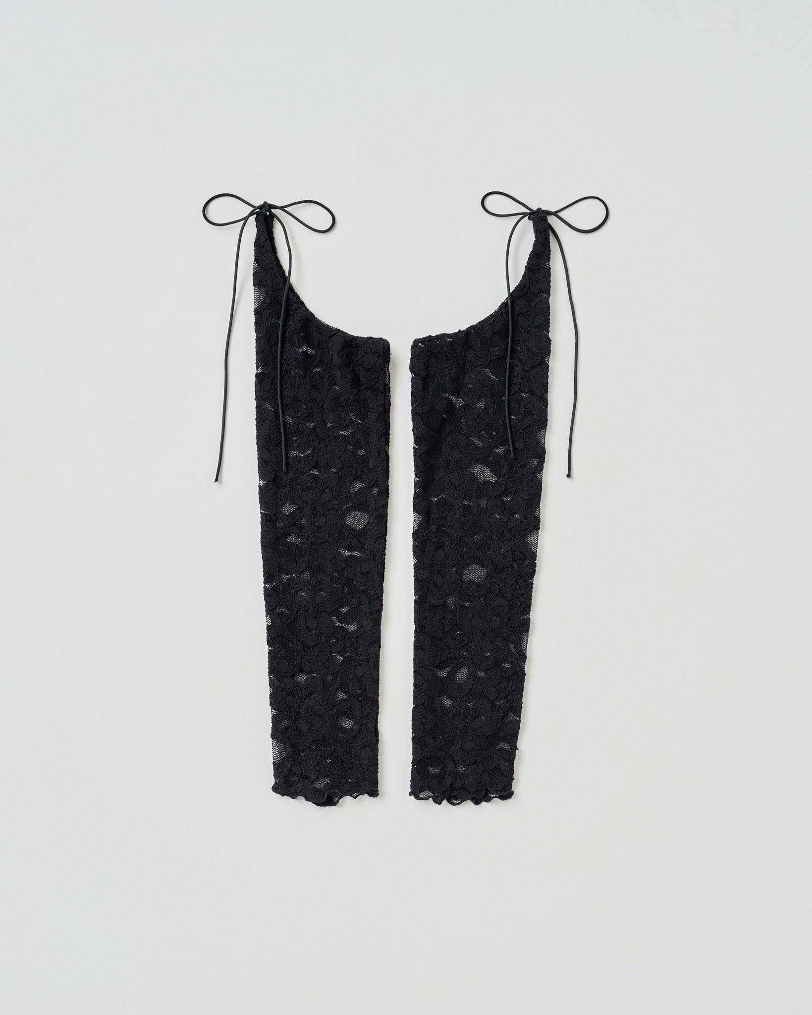 3way lace leggings (black)