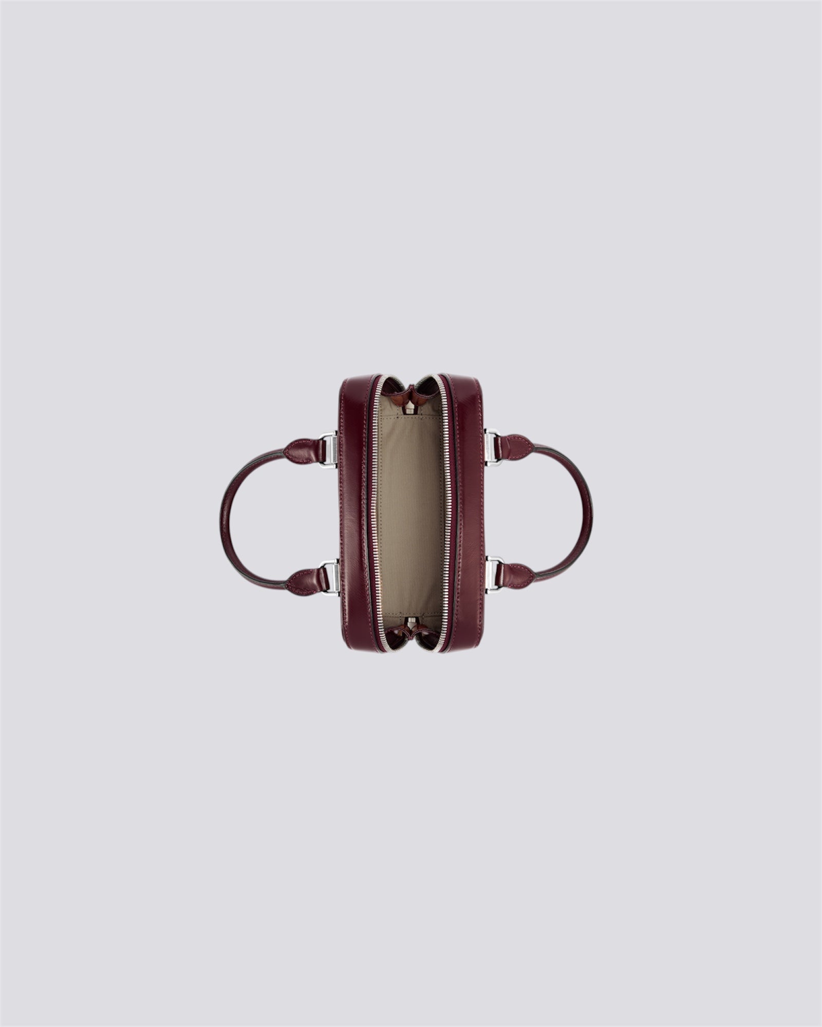 CALFSKIN BOSTON MINI(GARNET GLOSS)