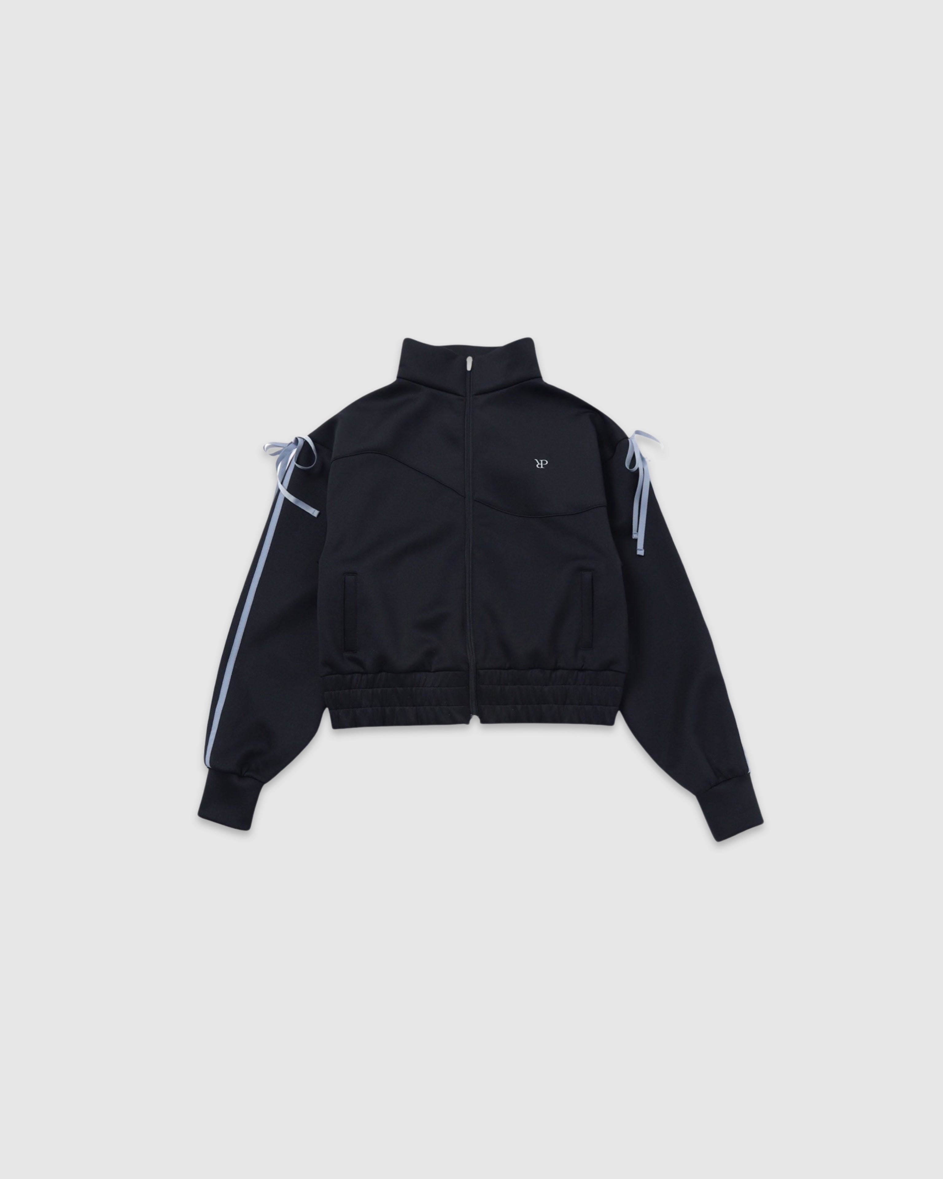 Ribbon track jacket (black)