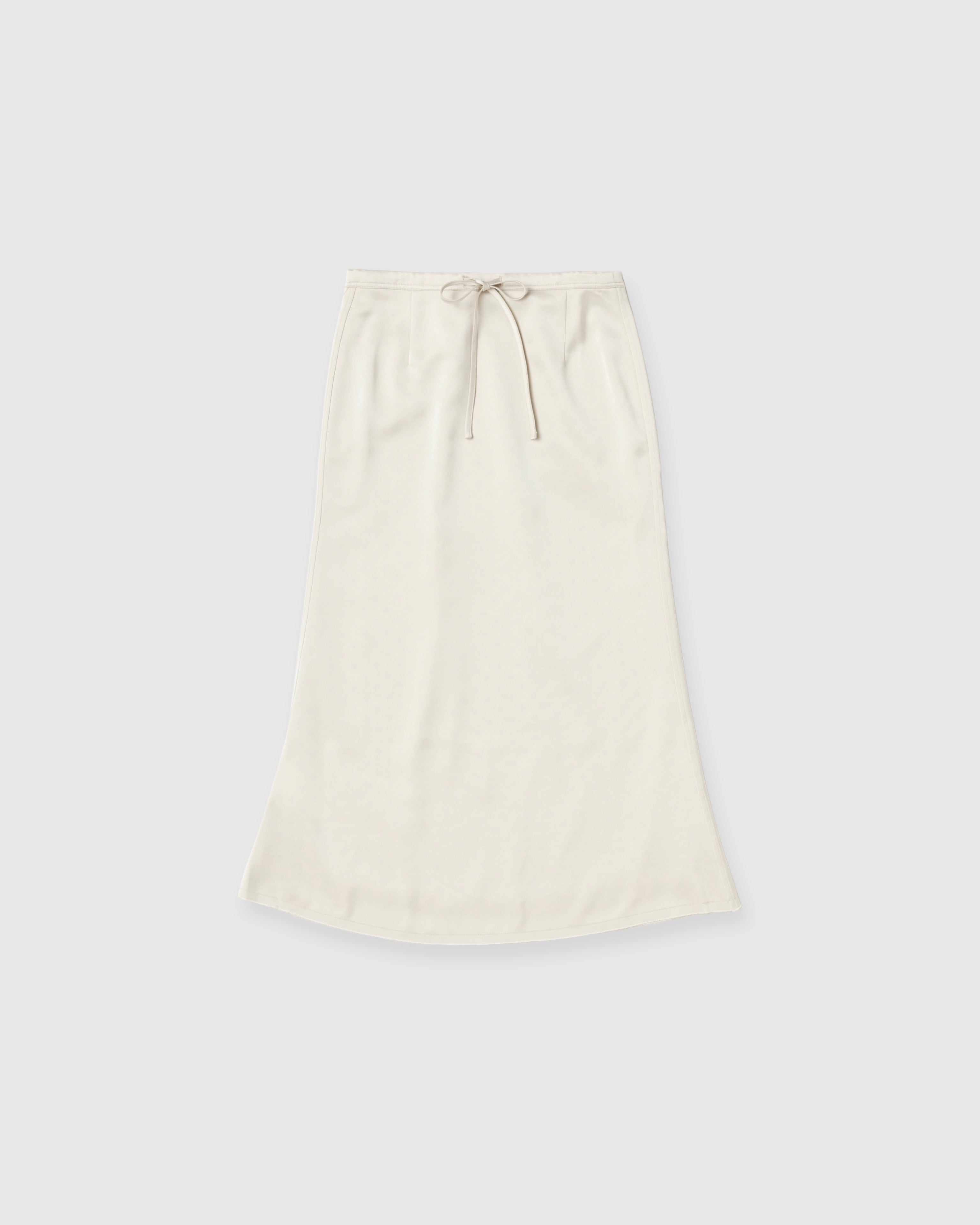 2way dots satin skirt (champagne)