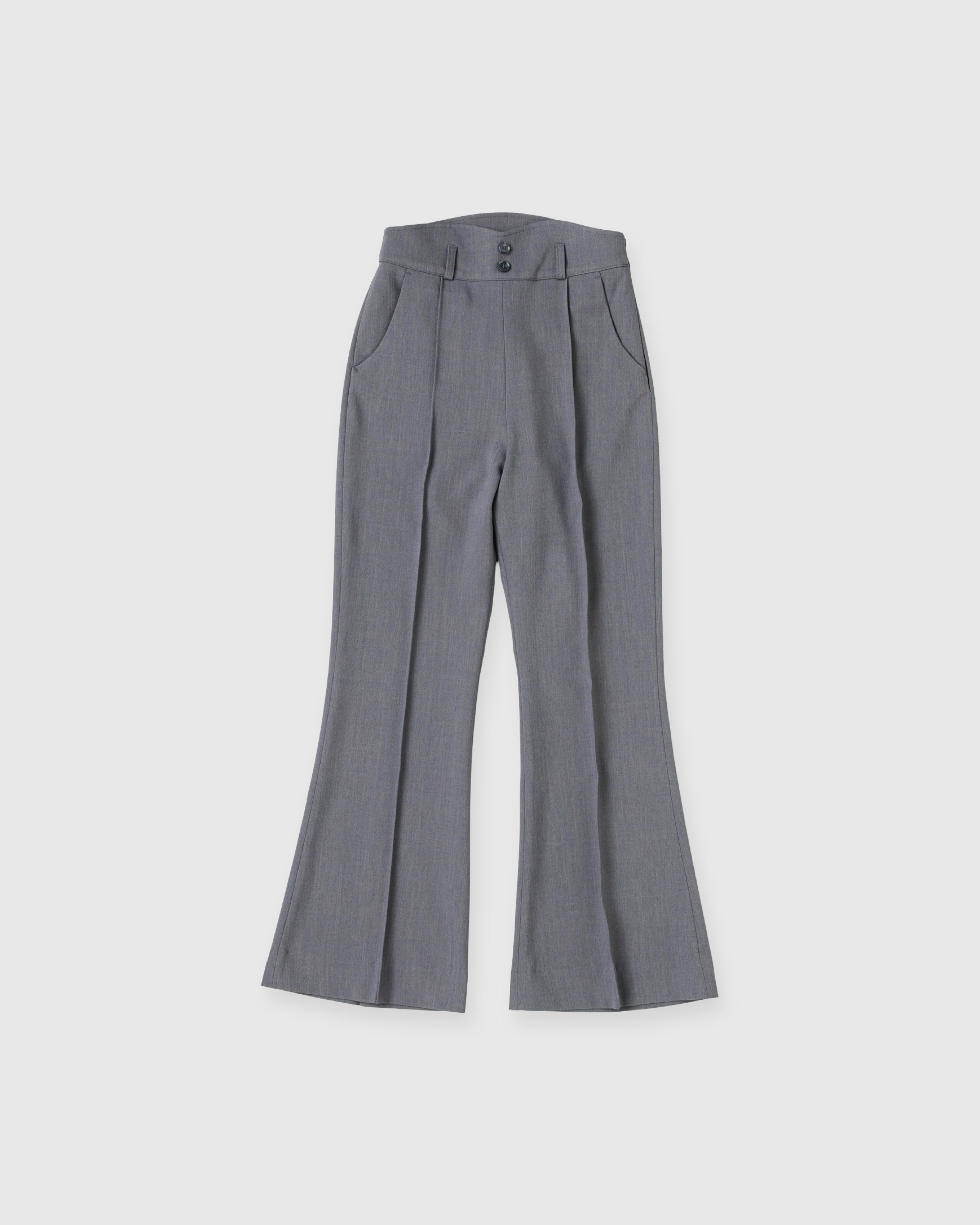 UNI lip slacks (gray)