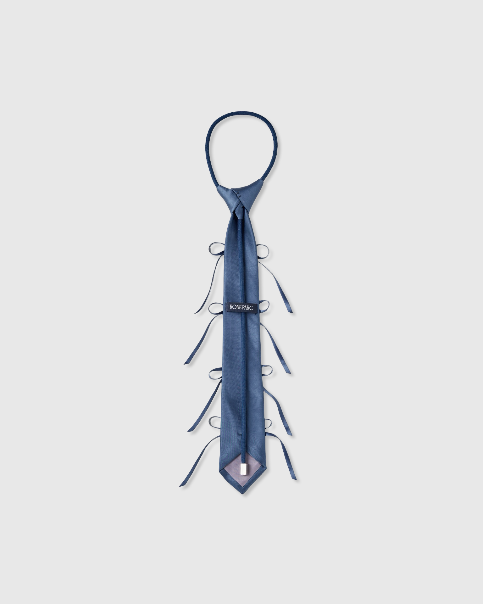 Ribbon rope tie (blue)