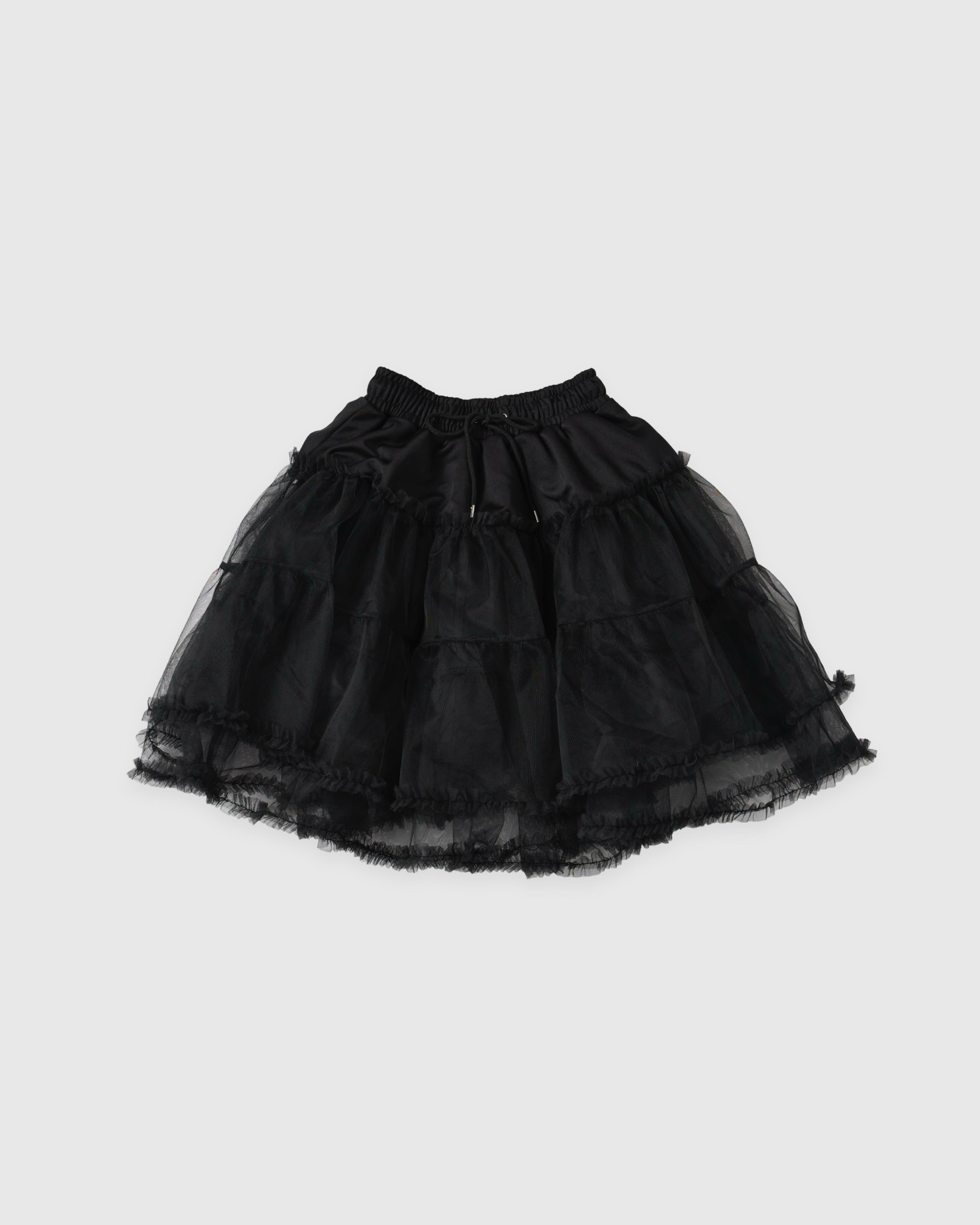 Jersey tutu skirt (black)