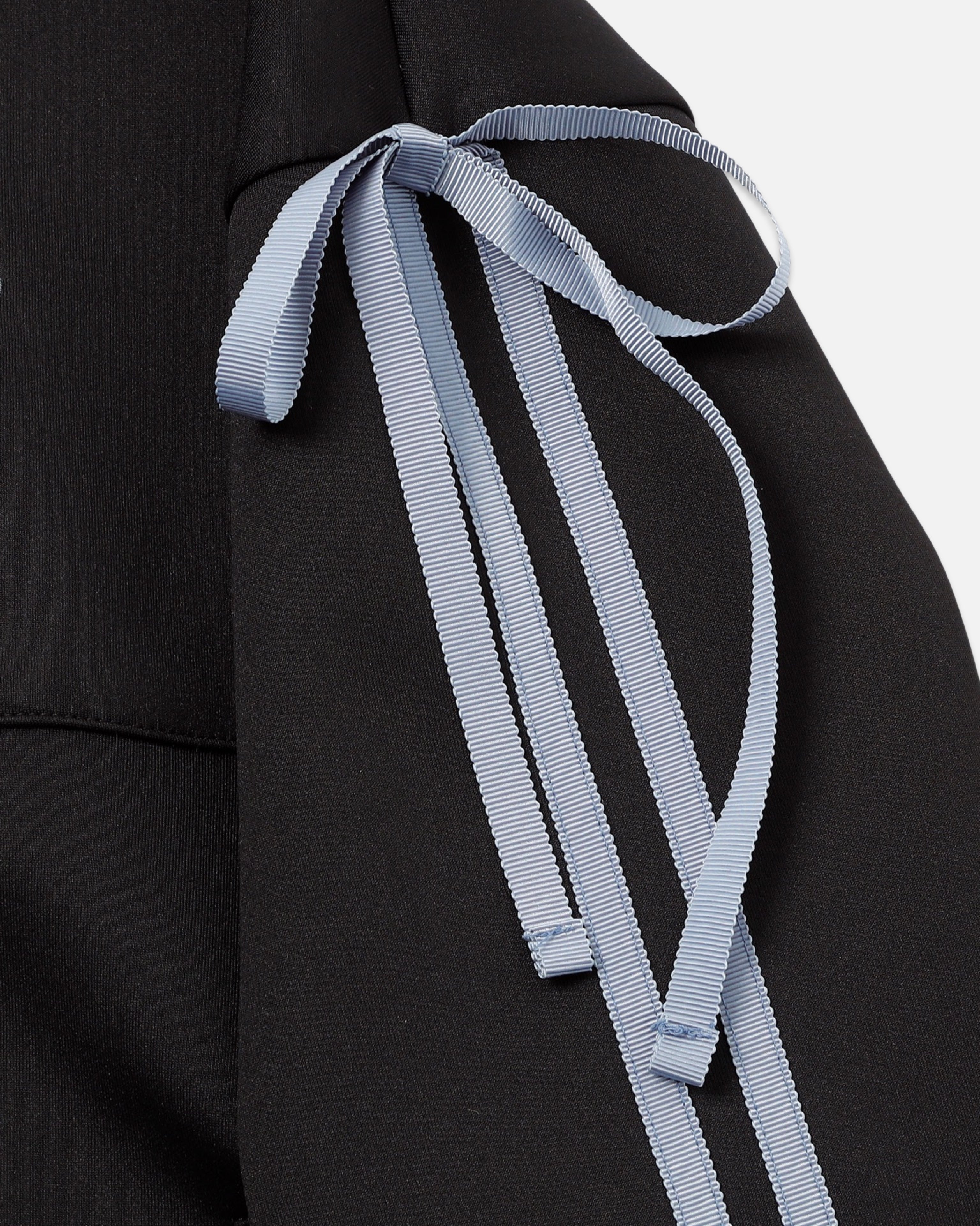 Ribbon track jacket (black)