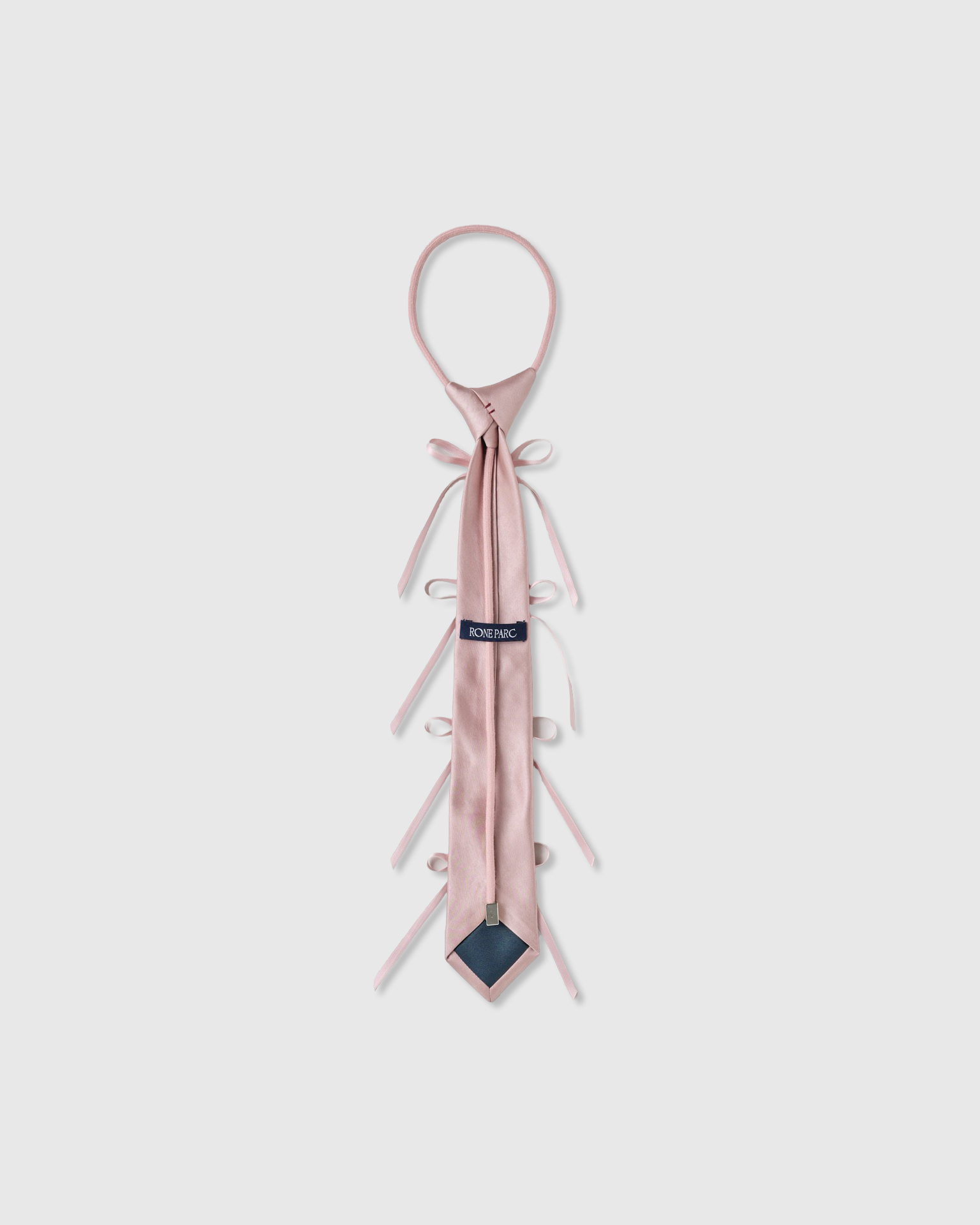 Ribbon rope tie (pink)