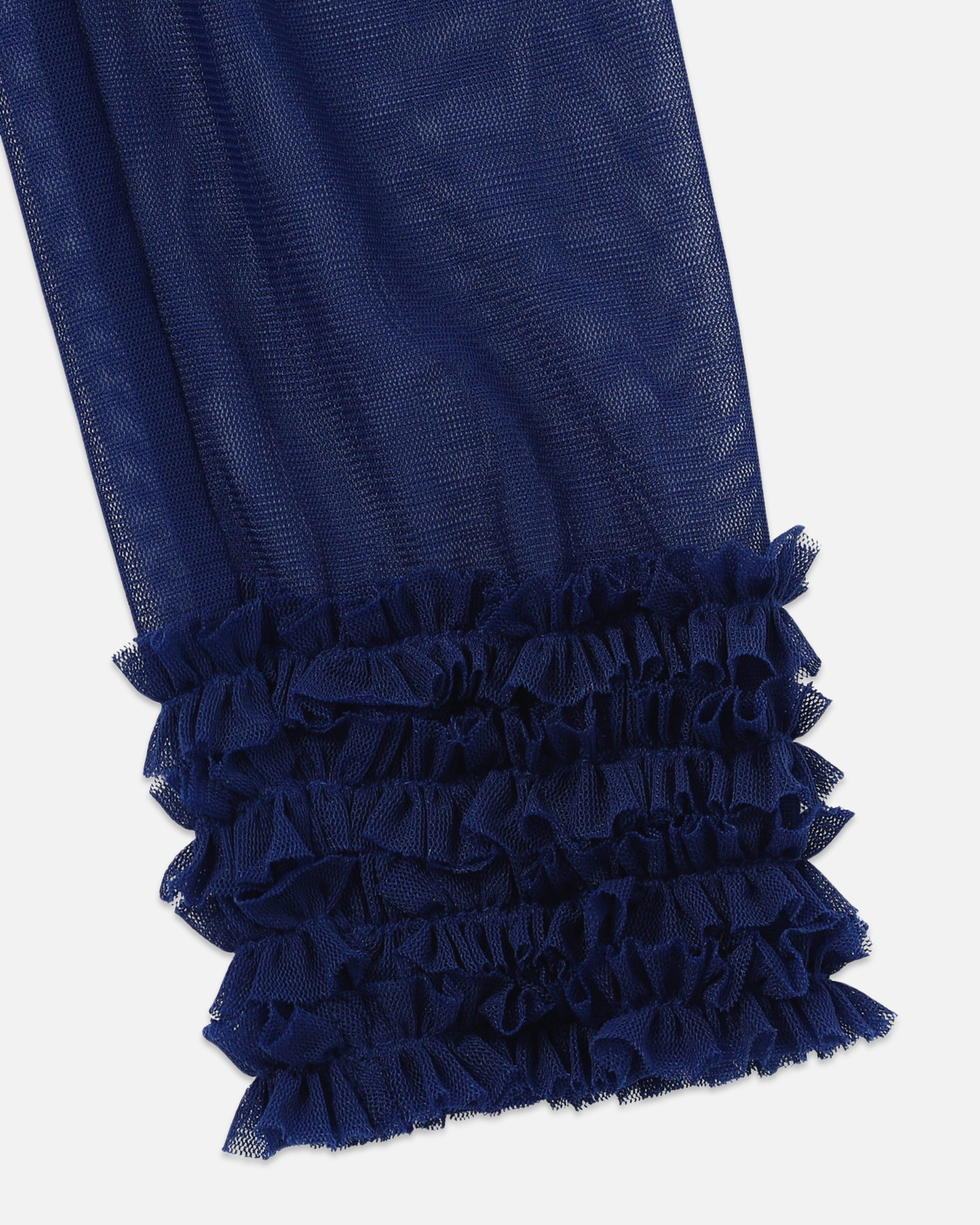 4way layered sheer top (blue×turquoise)