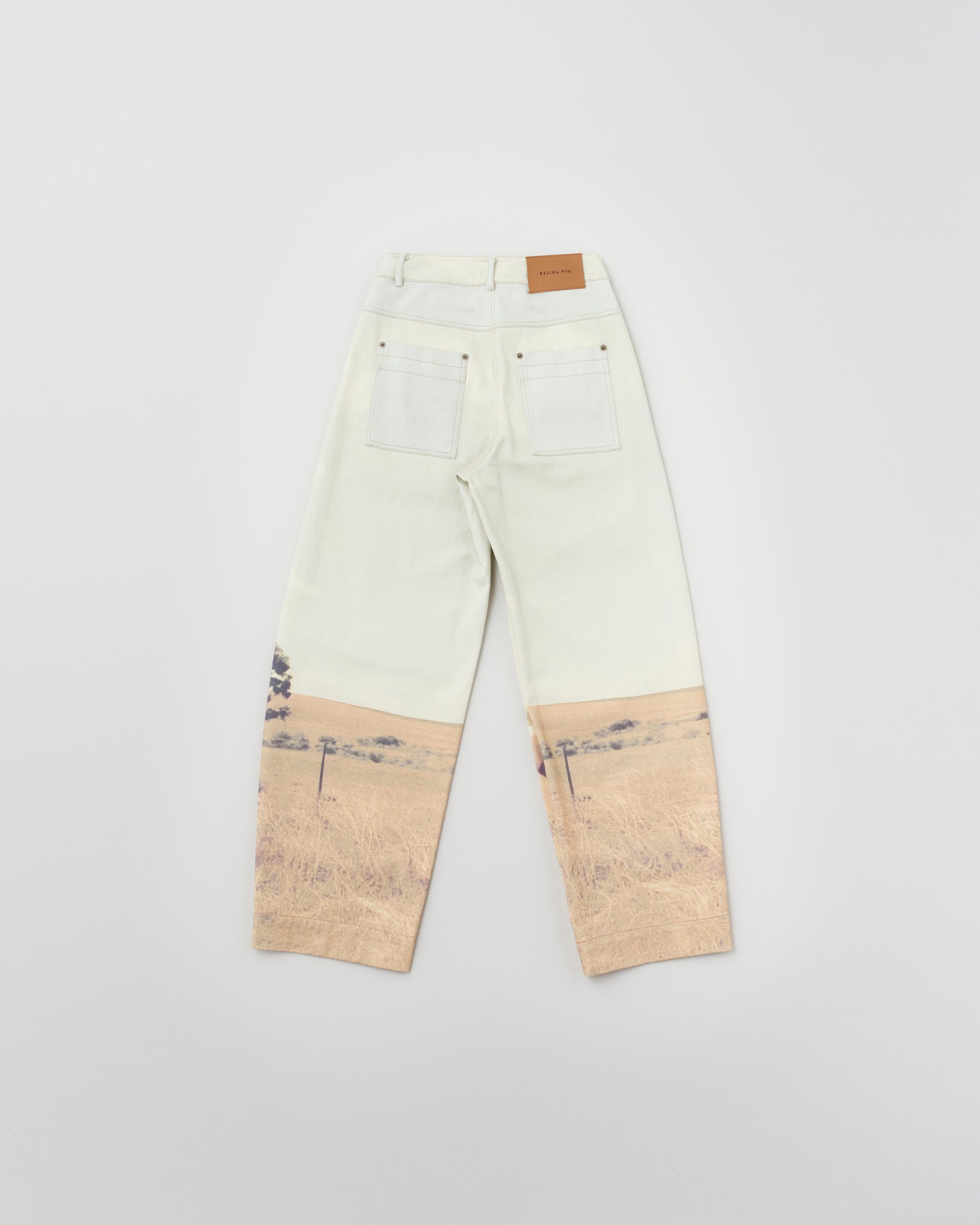 Sonny jeans (Petit Length Organic Cotton Denim Print Horse)