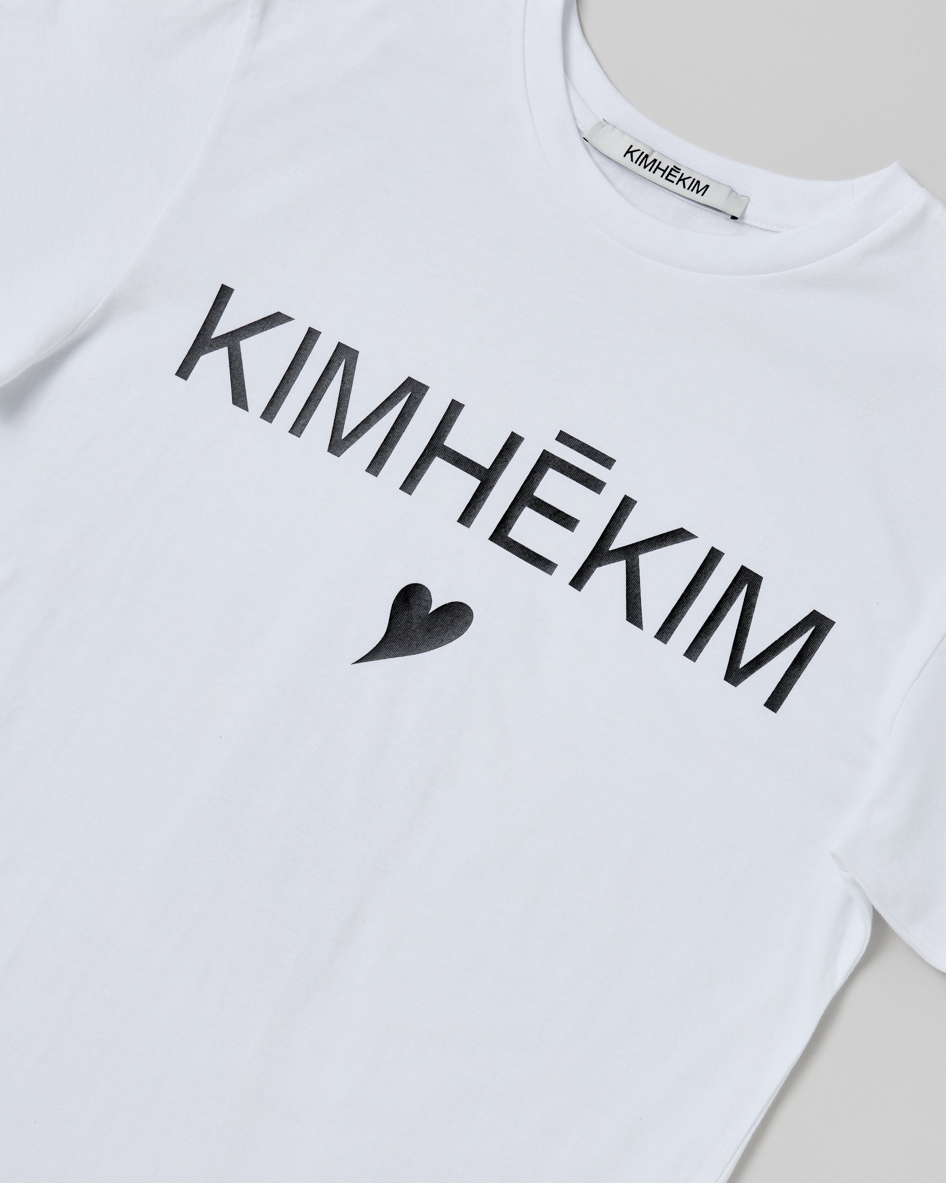 KIMHEKIM HEART SHIRT(White)