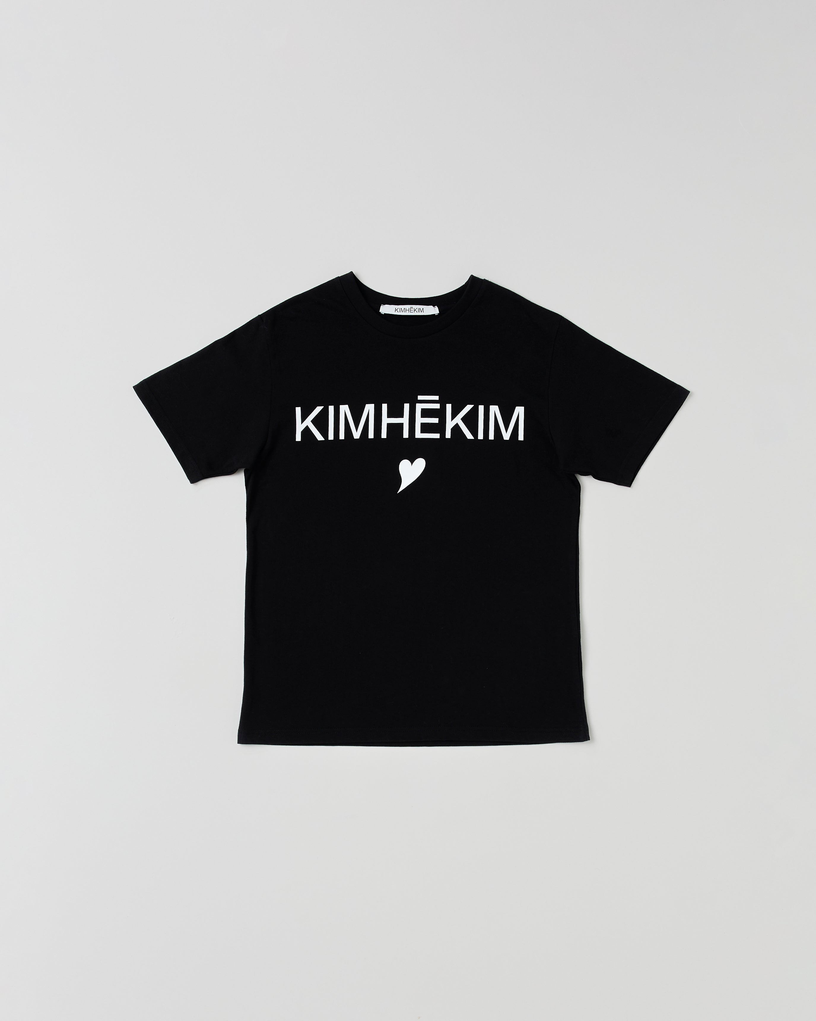 KIMHEKIM HEART SHIRT(Black)