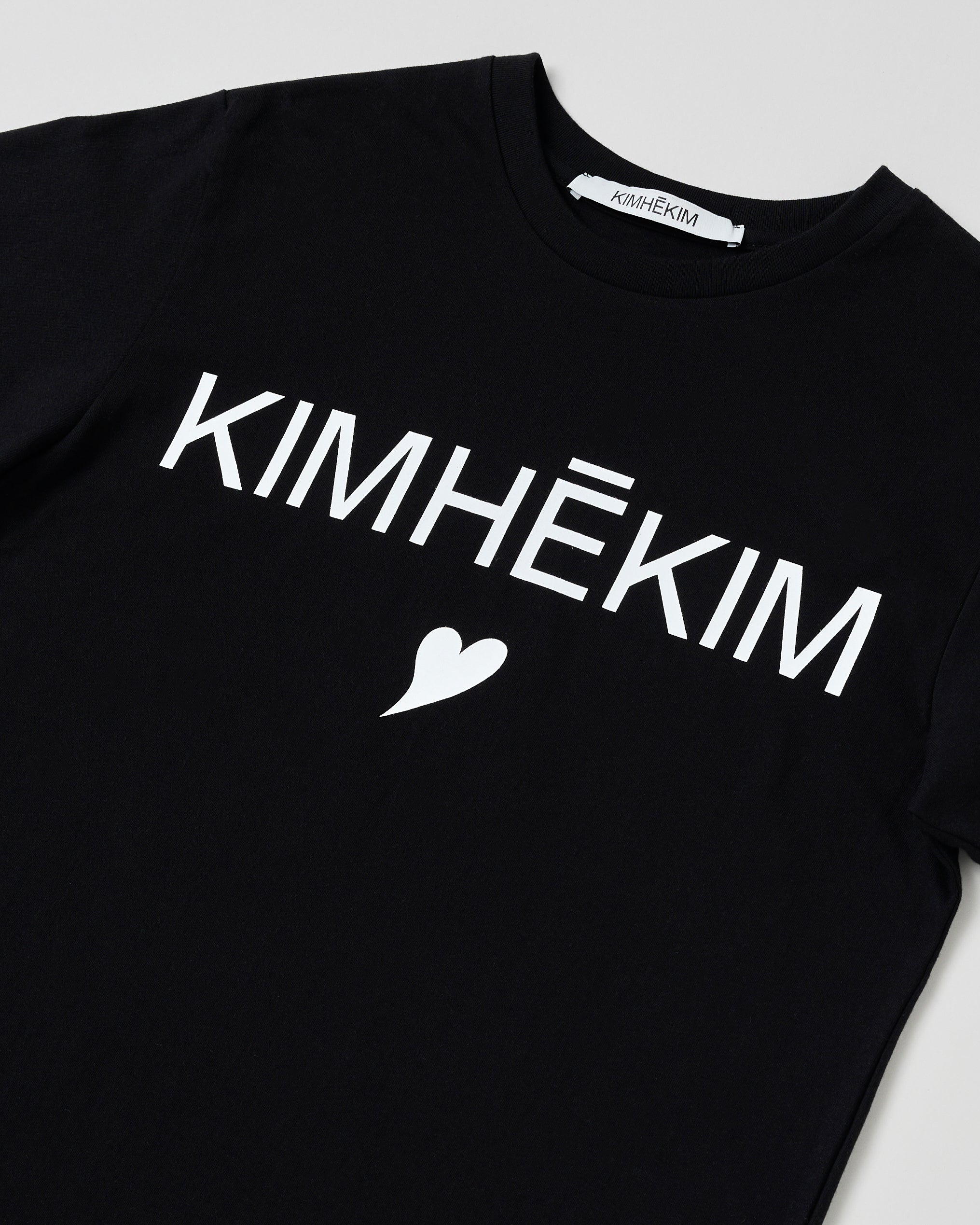 KIMHEKIM HEART SHIRT(Black)