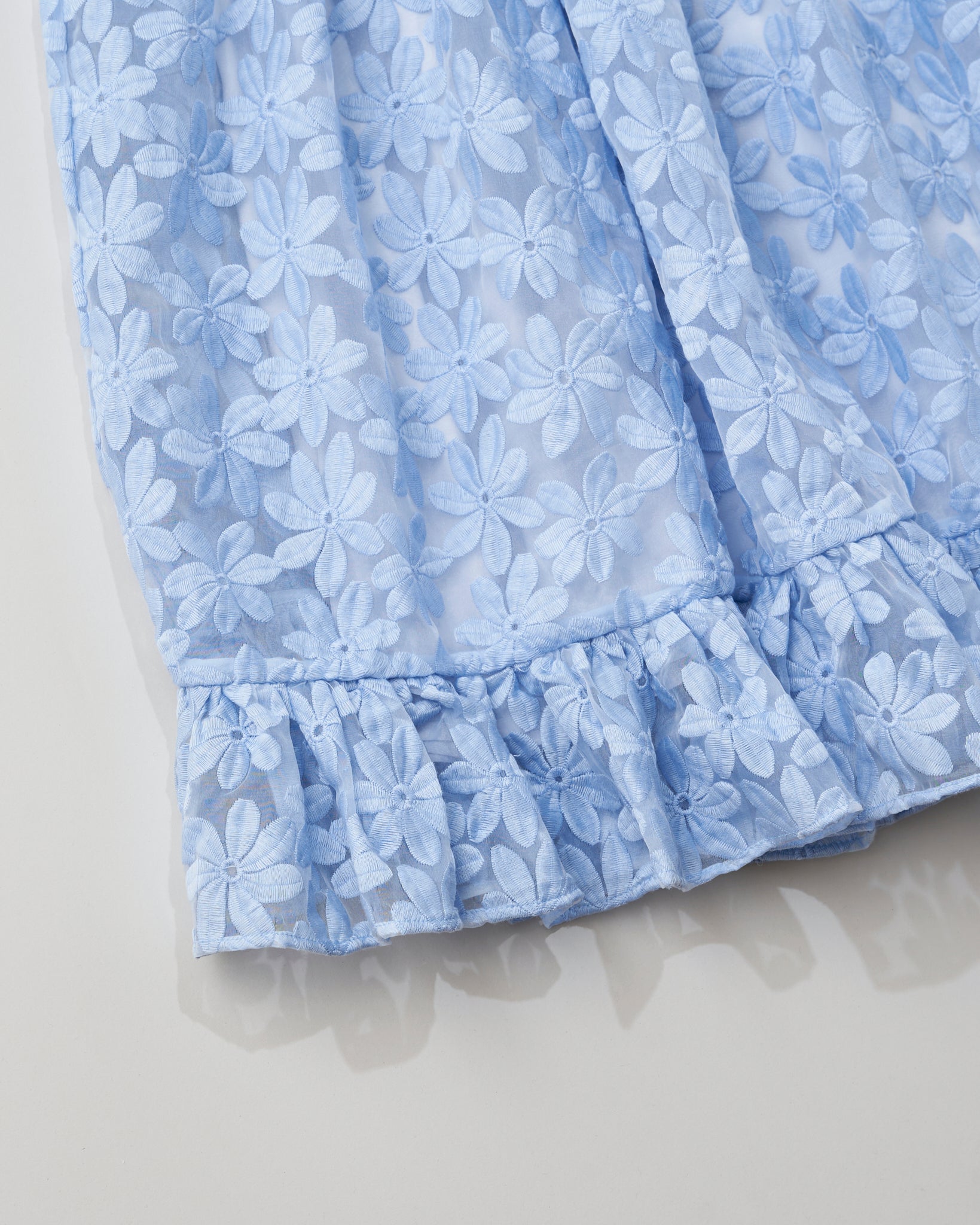 DREAM Sister Jane】/Sky Lily Embroidered Midi Dress