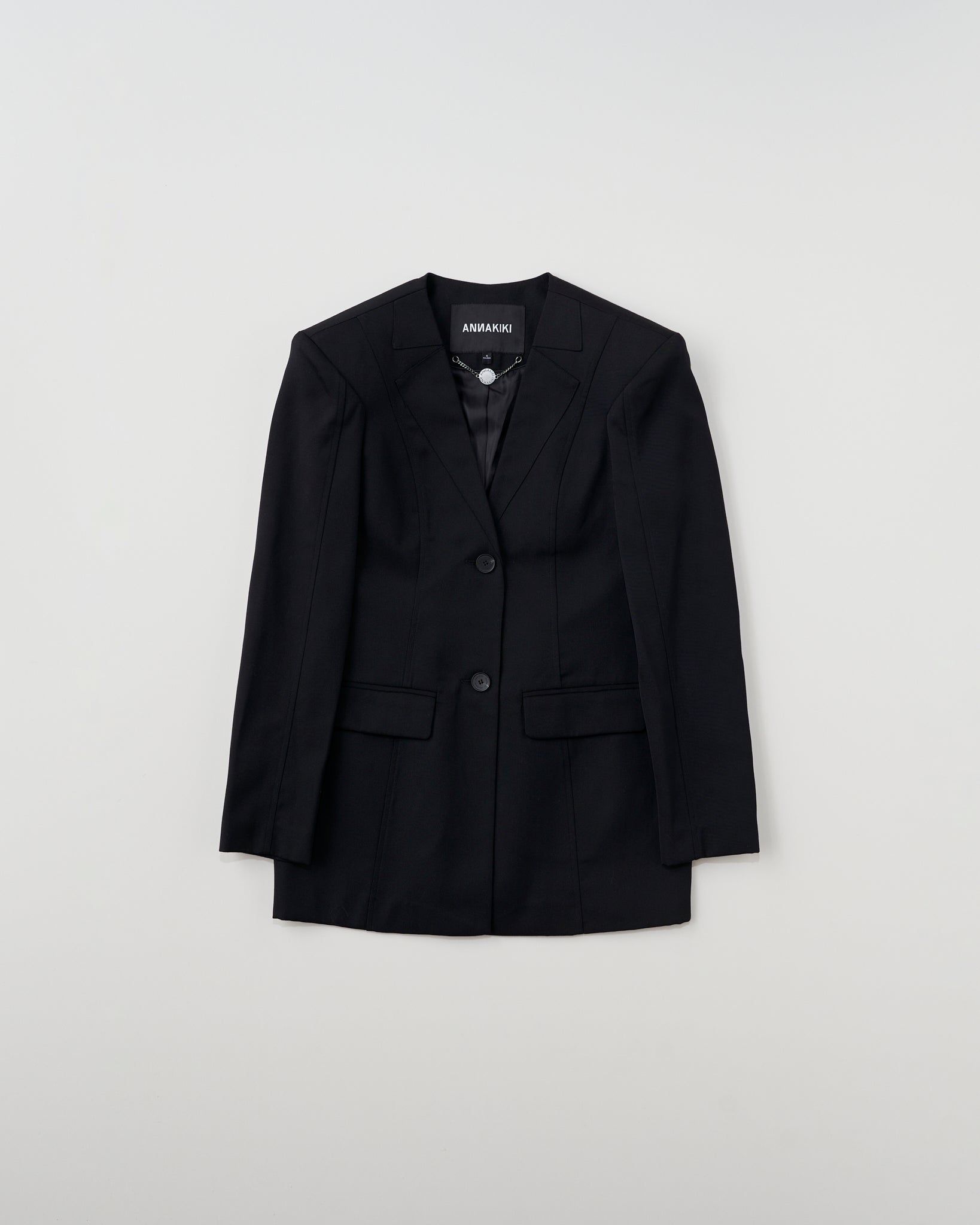 Stucture segmentation tailorring suit(Black)