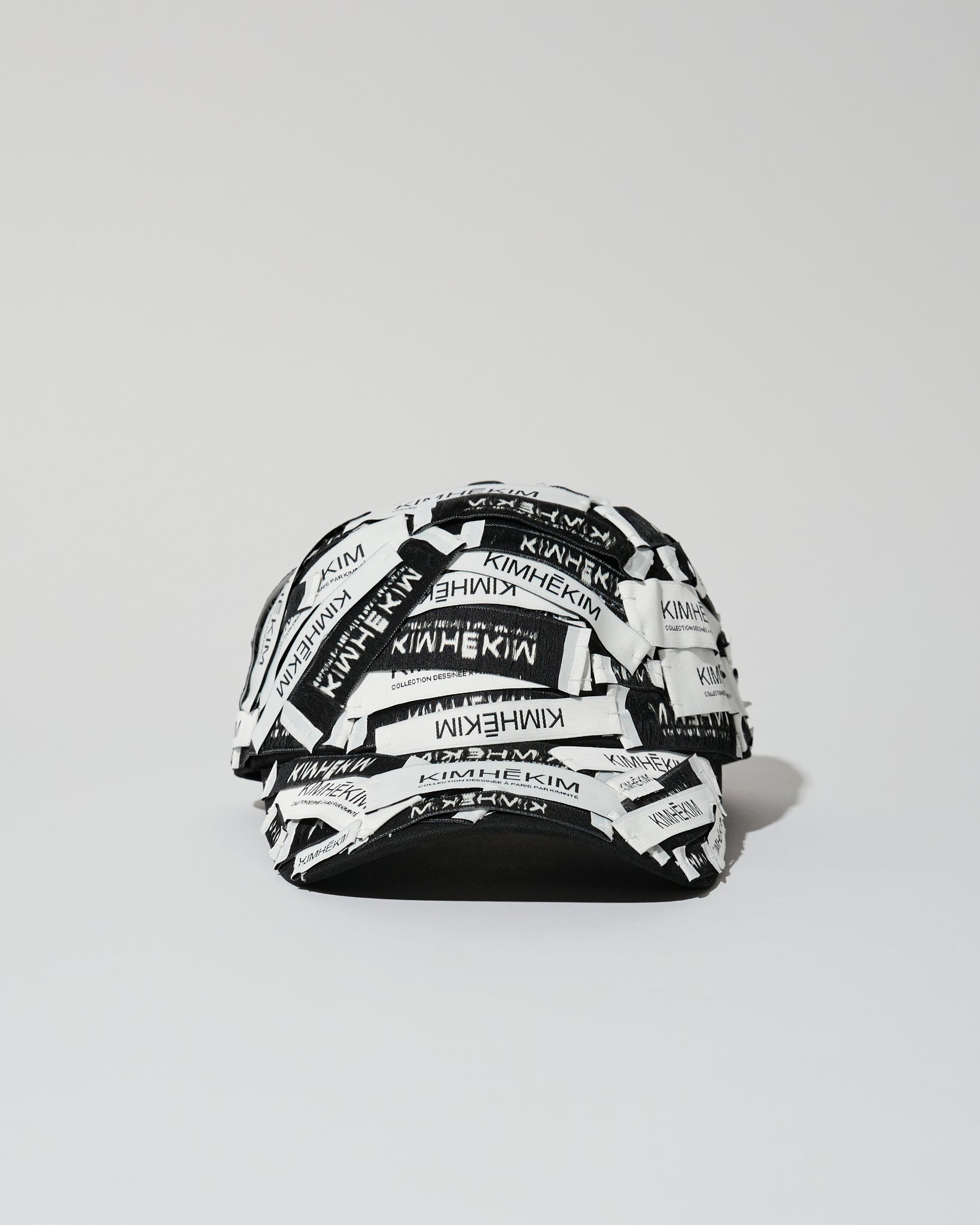 Giant label baseball cap