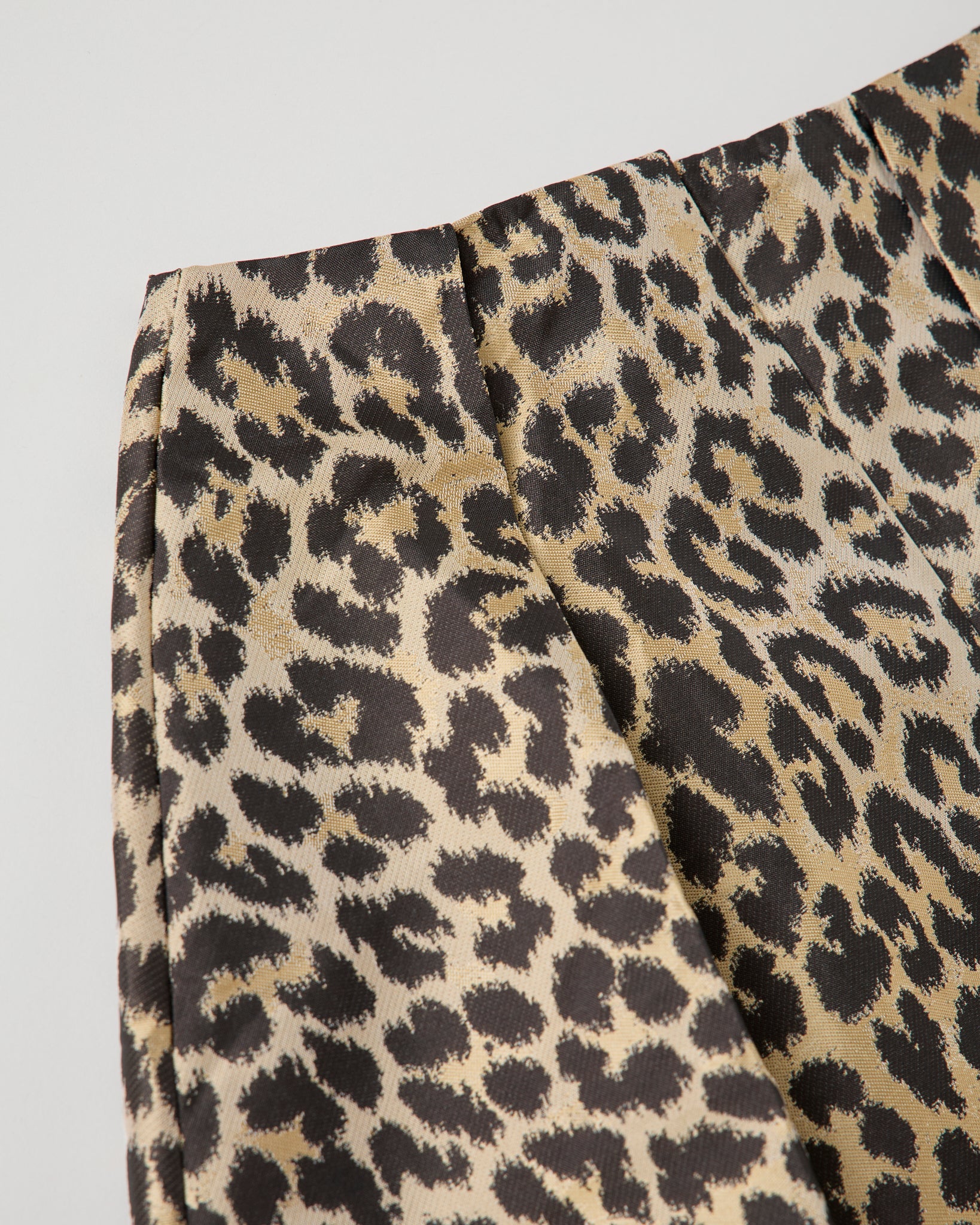 Lola Leopard Jacquard Skirt