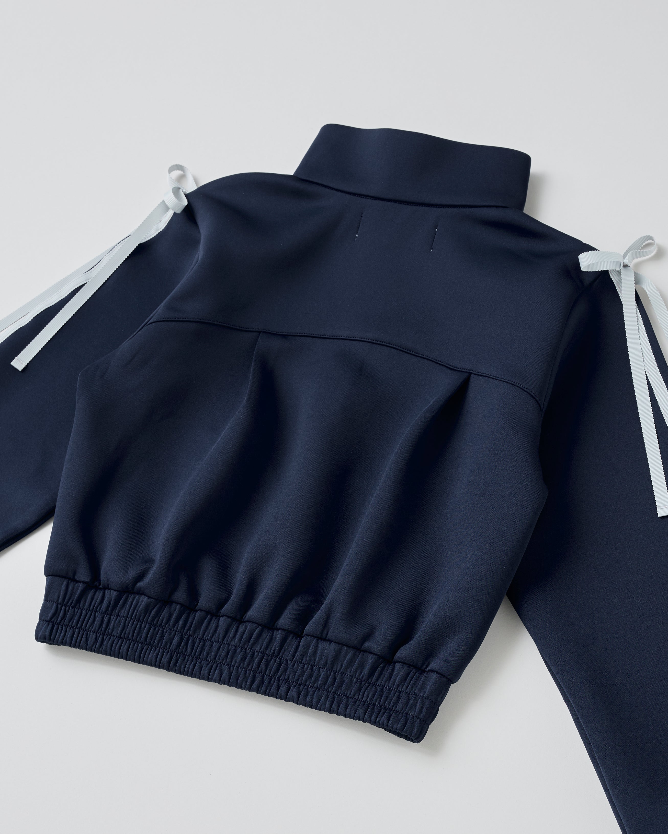 Ribbon track jacket (navy)