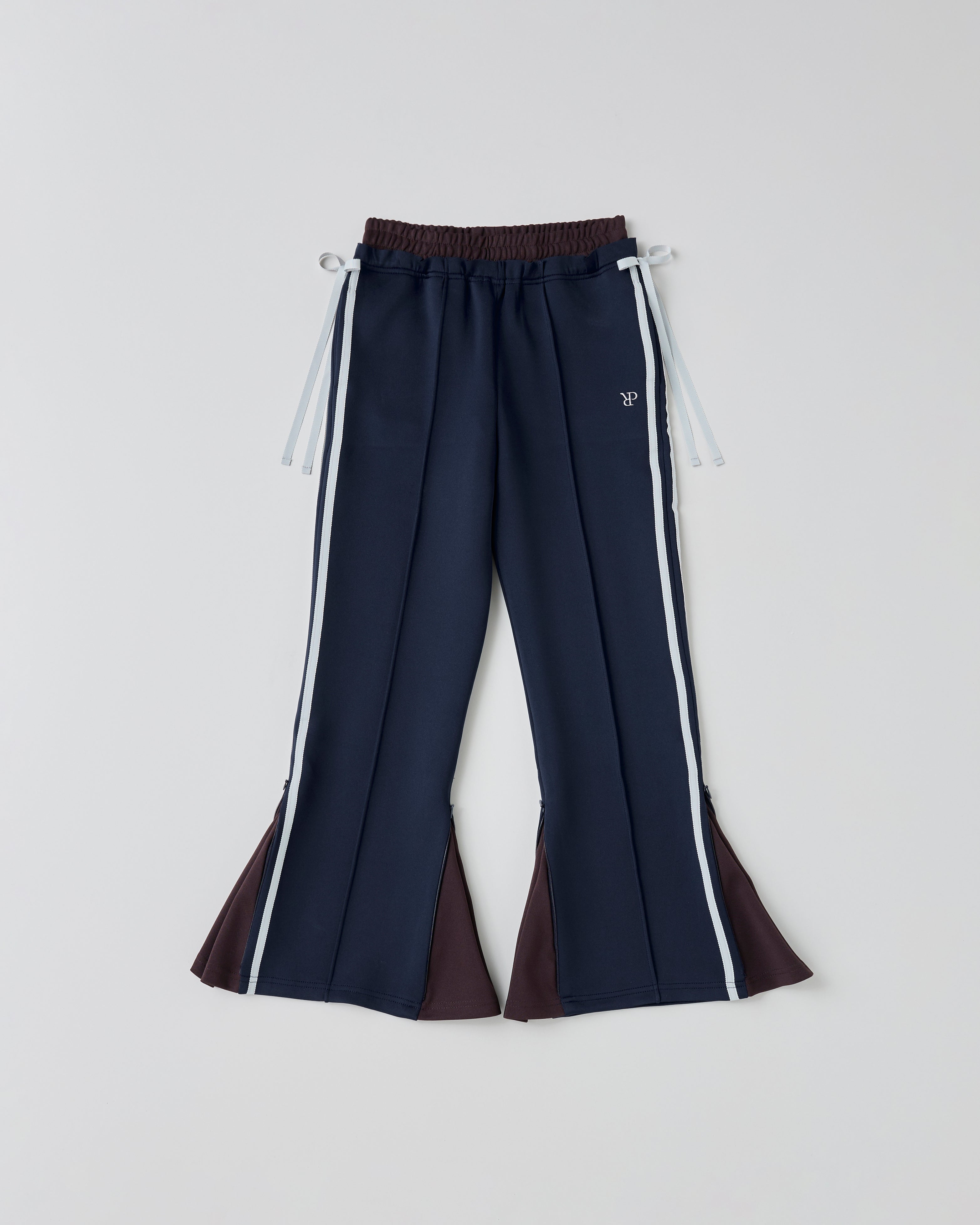 Ribbon track pants (navy)