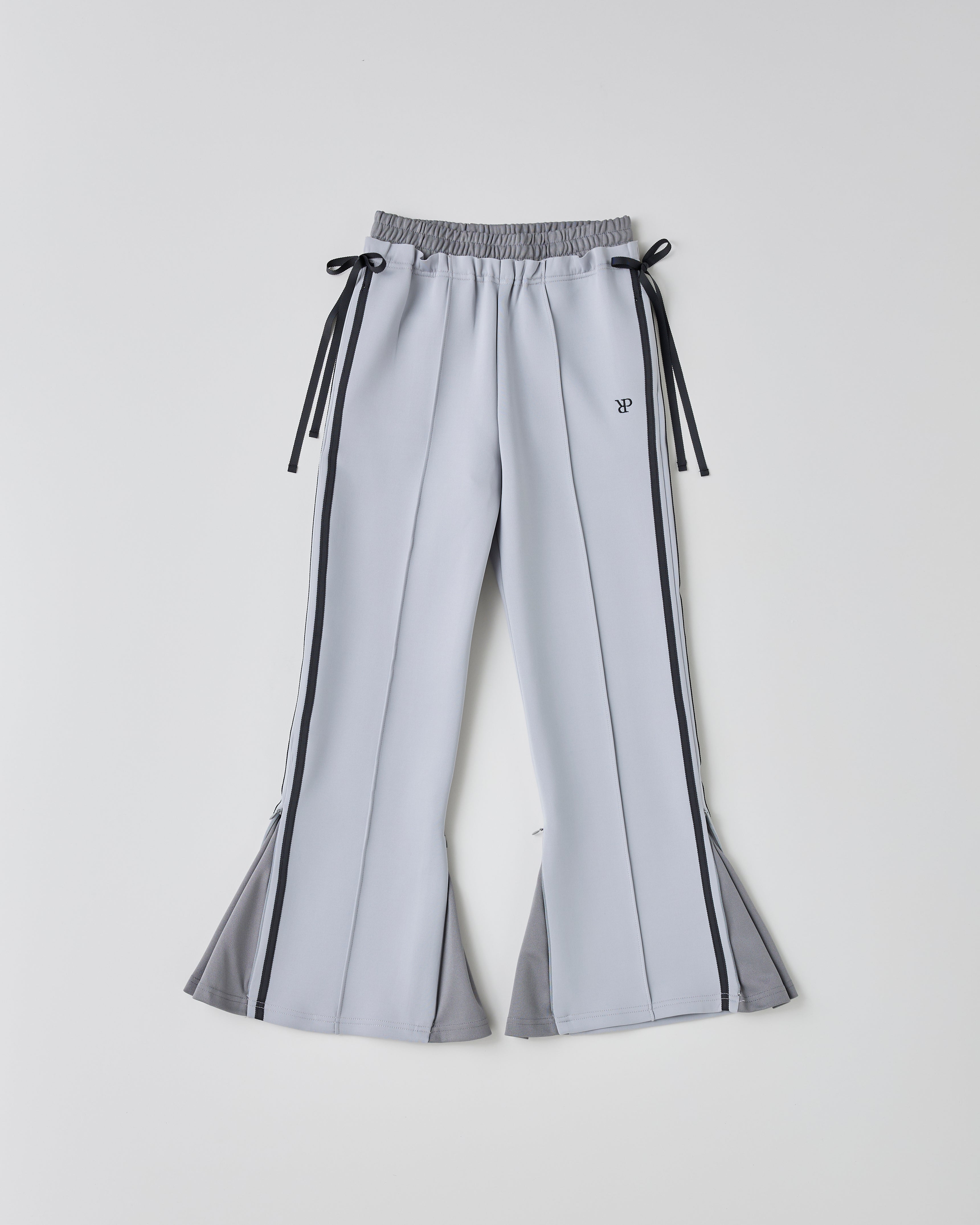 Ribbon track pants (gray)