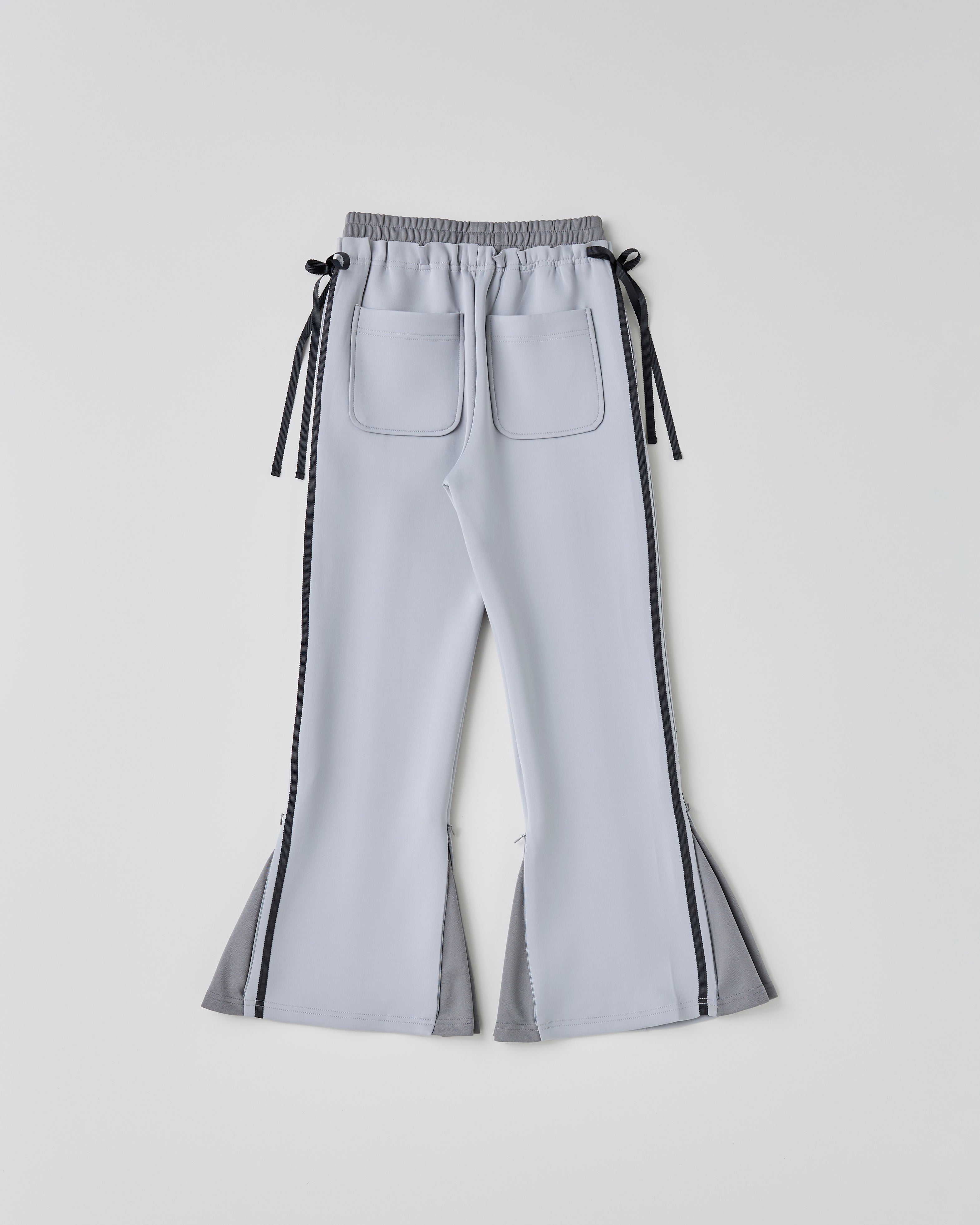 Ribbon track pants (gray)