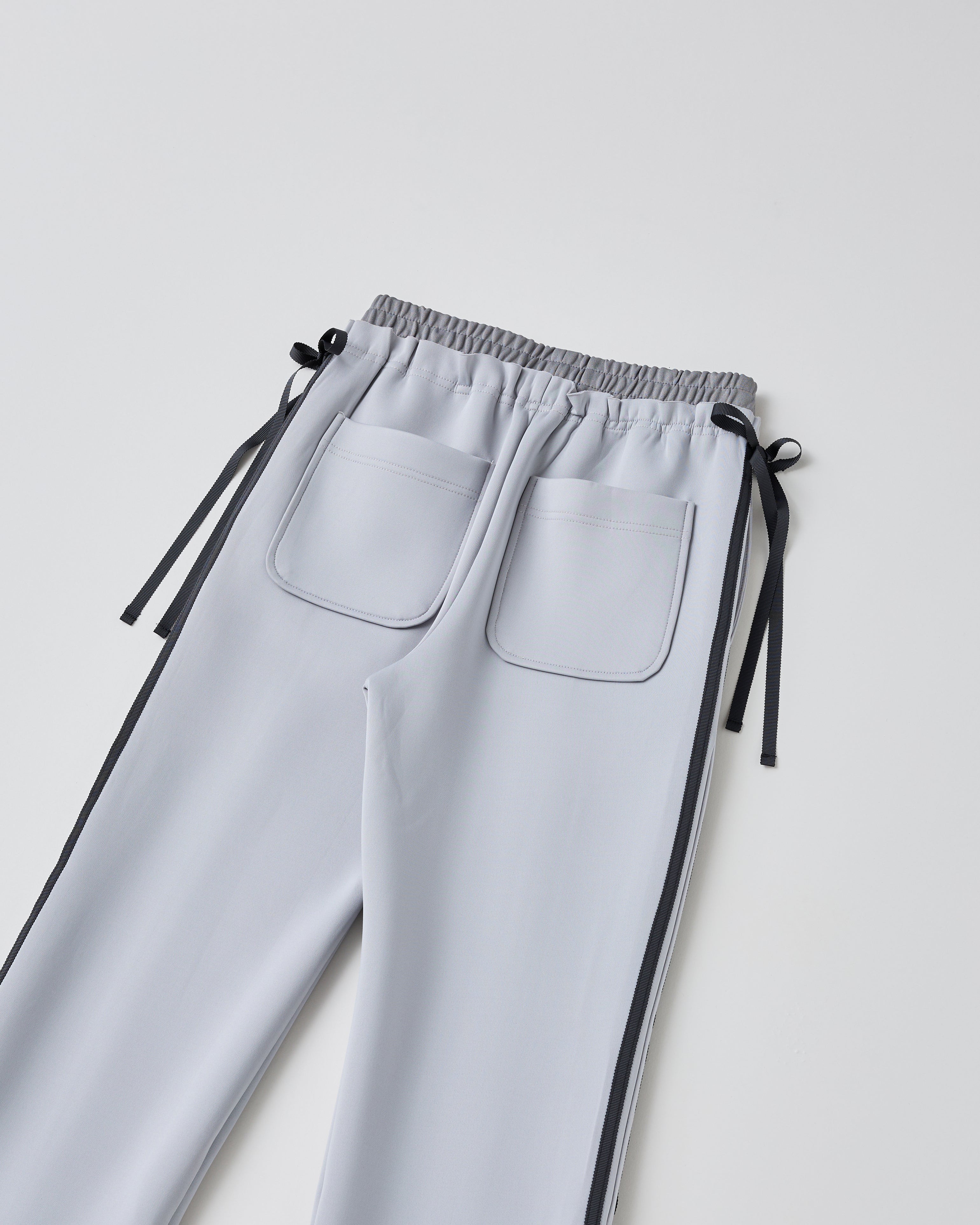 Ribbon track pants (gray)