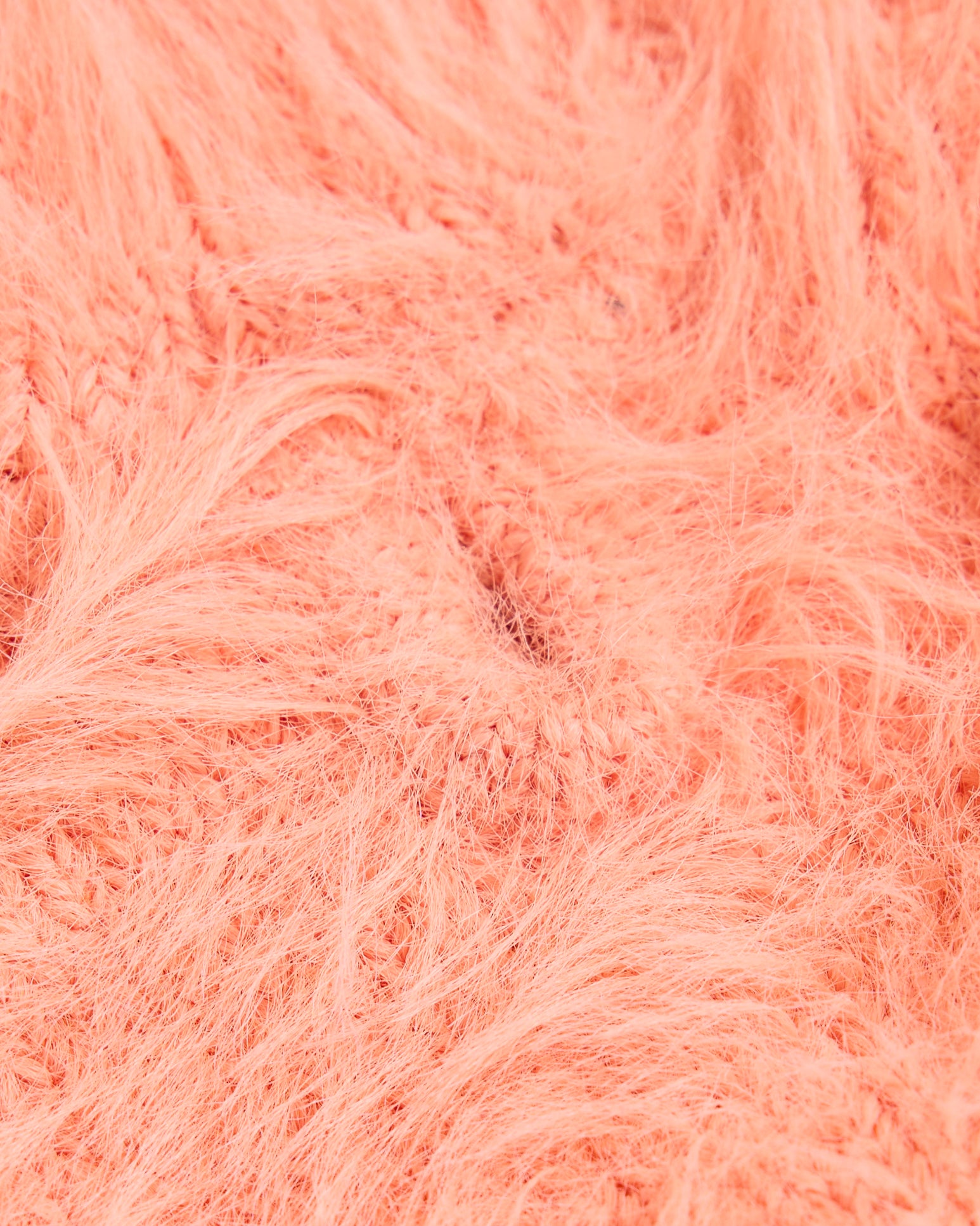 Fluffy knit(Orange)