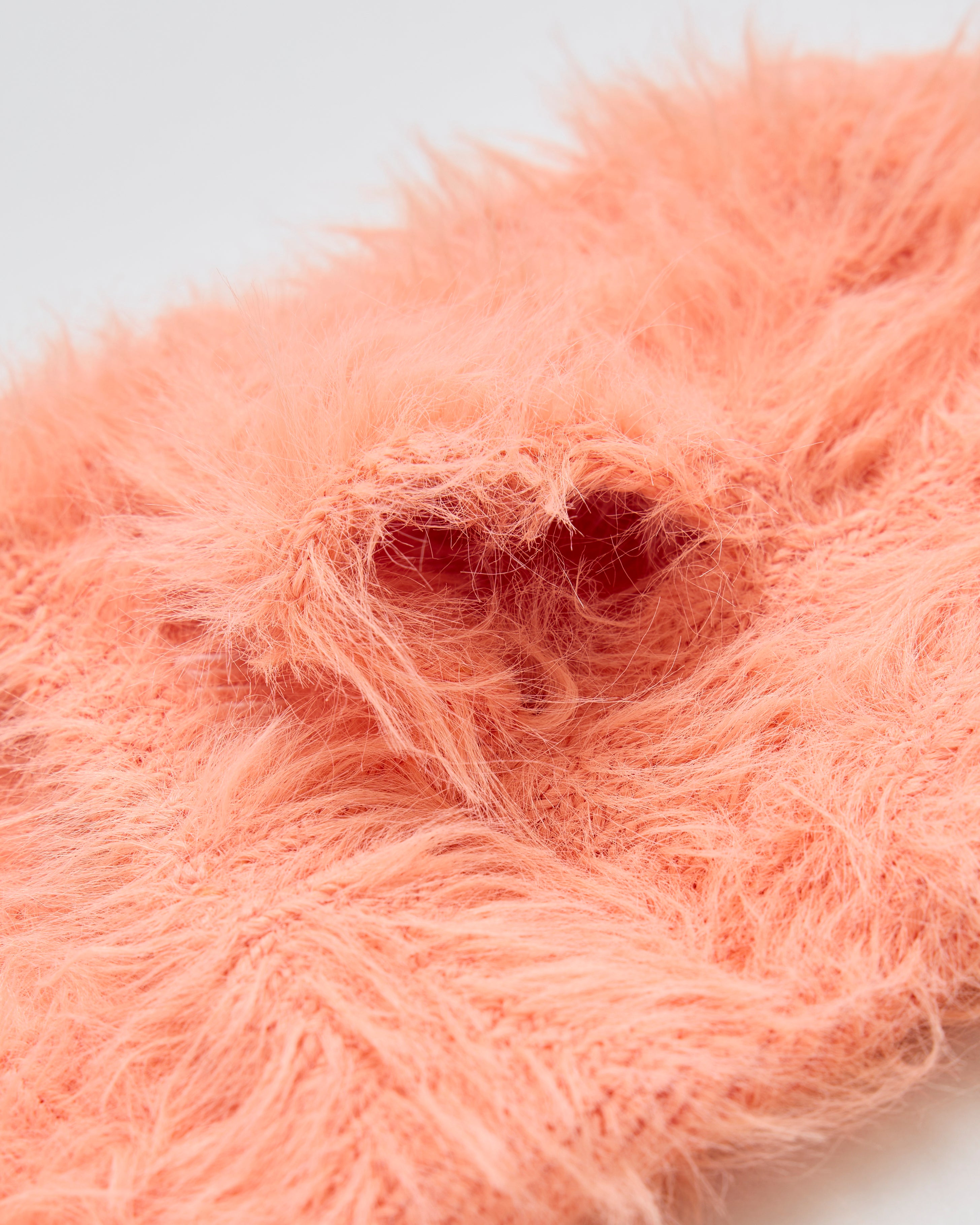 Fluffy knit(Orange)