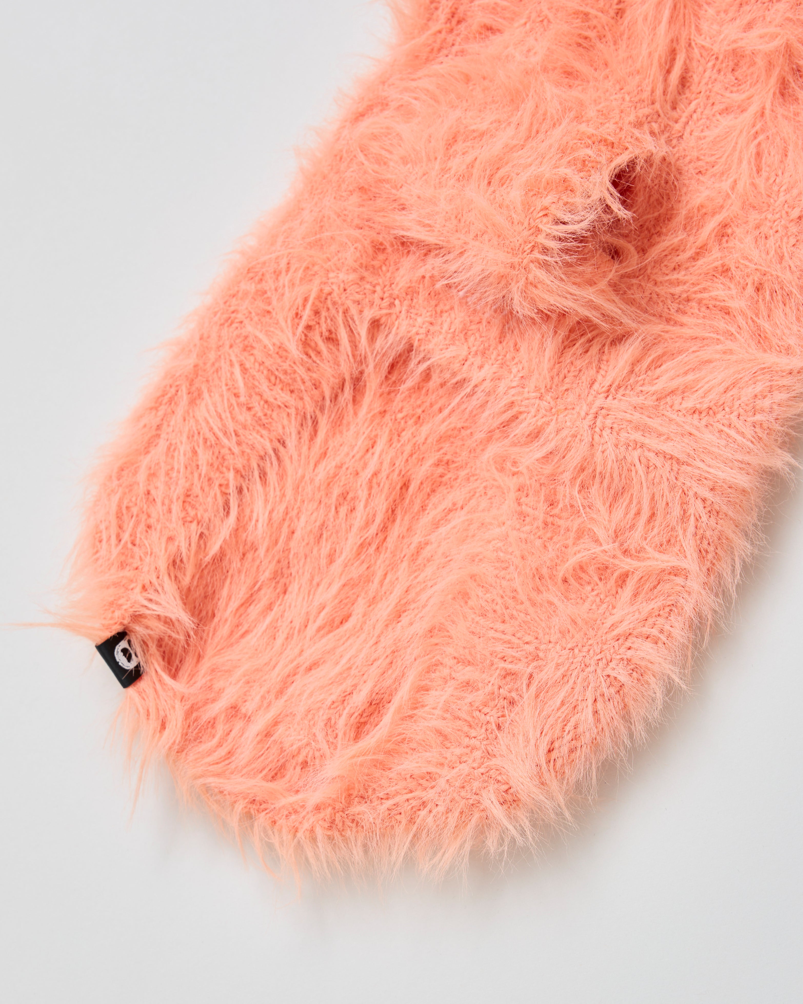 Fluffy knit(Orange)