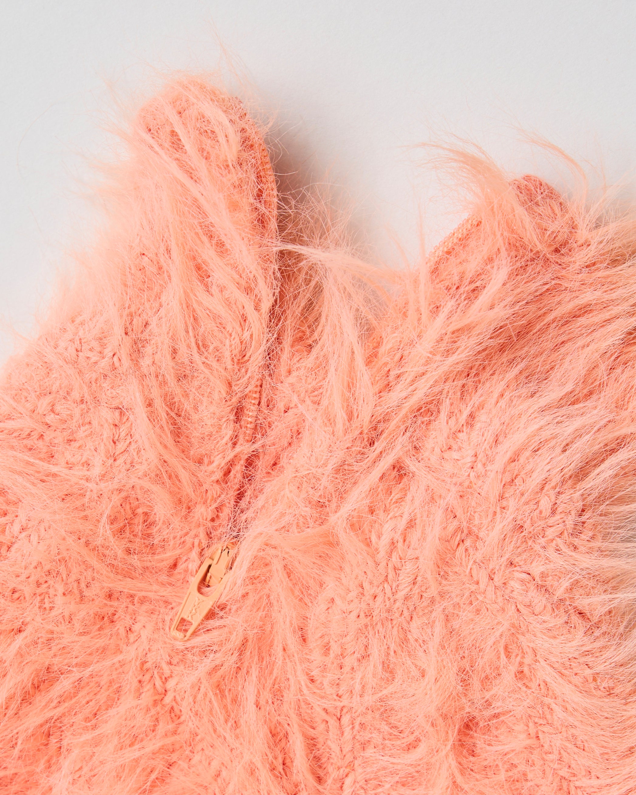 Fluffy knit(Orange)