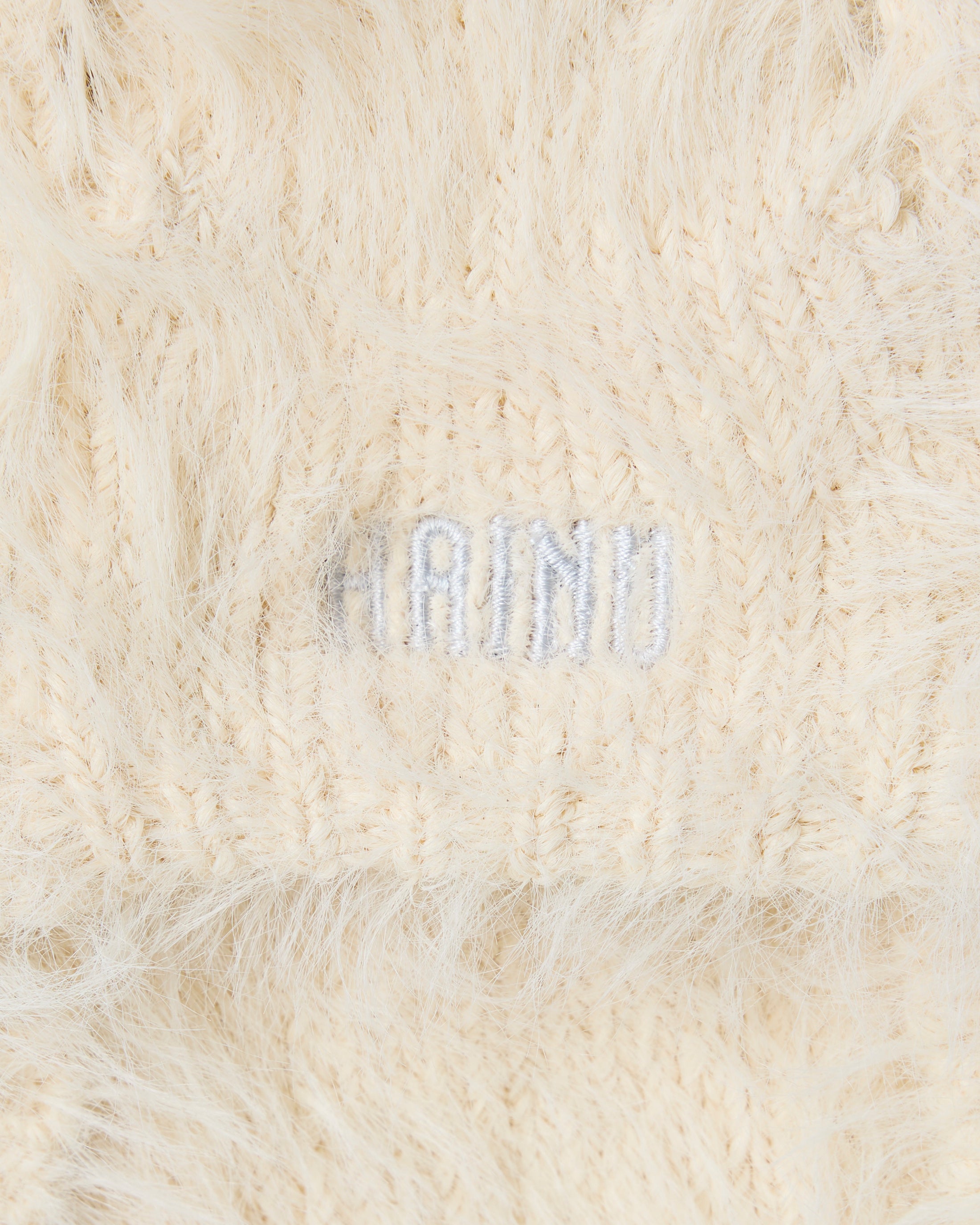 Fluffy knit(White)