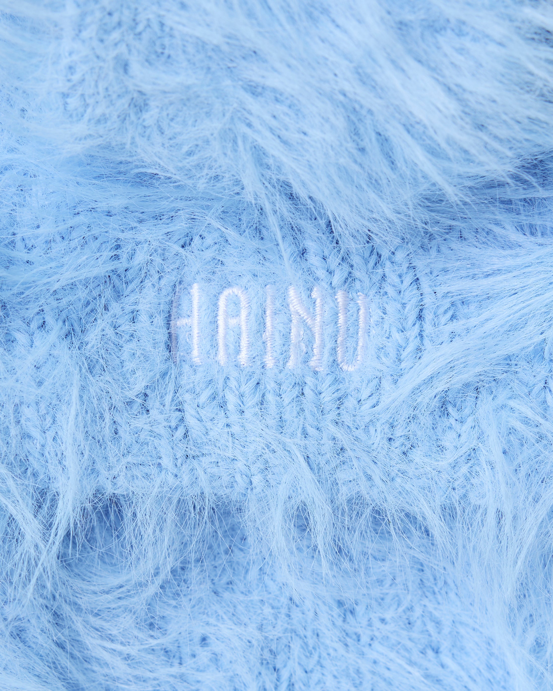 Fluffy knit(Blue)