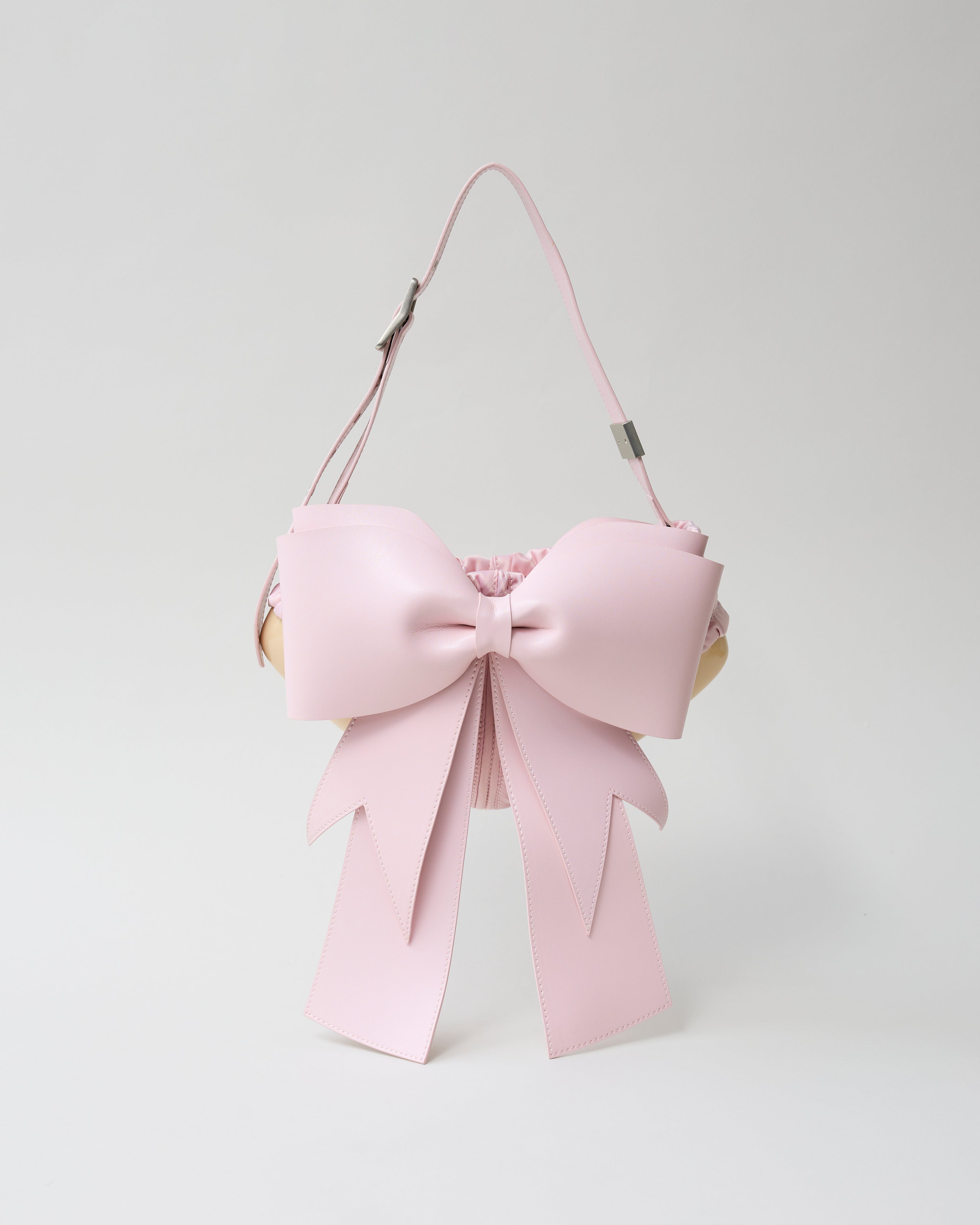 Briefs Sling Bow Bag(Pink)