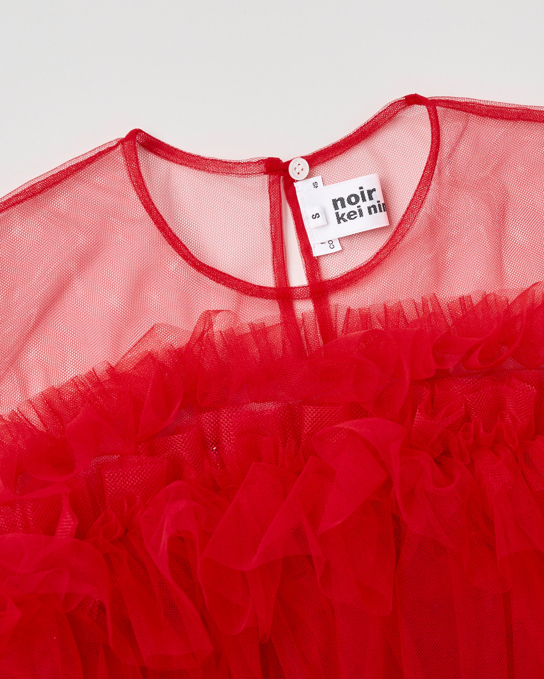 Tulle Tank Top(Red)