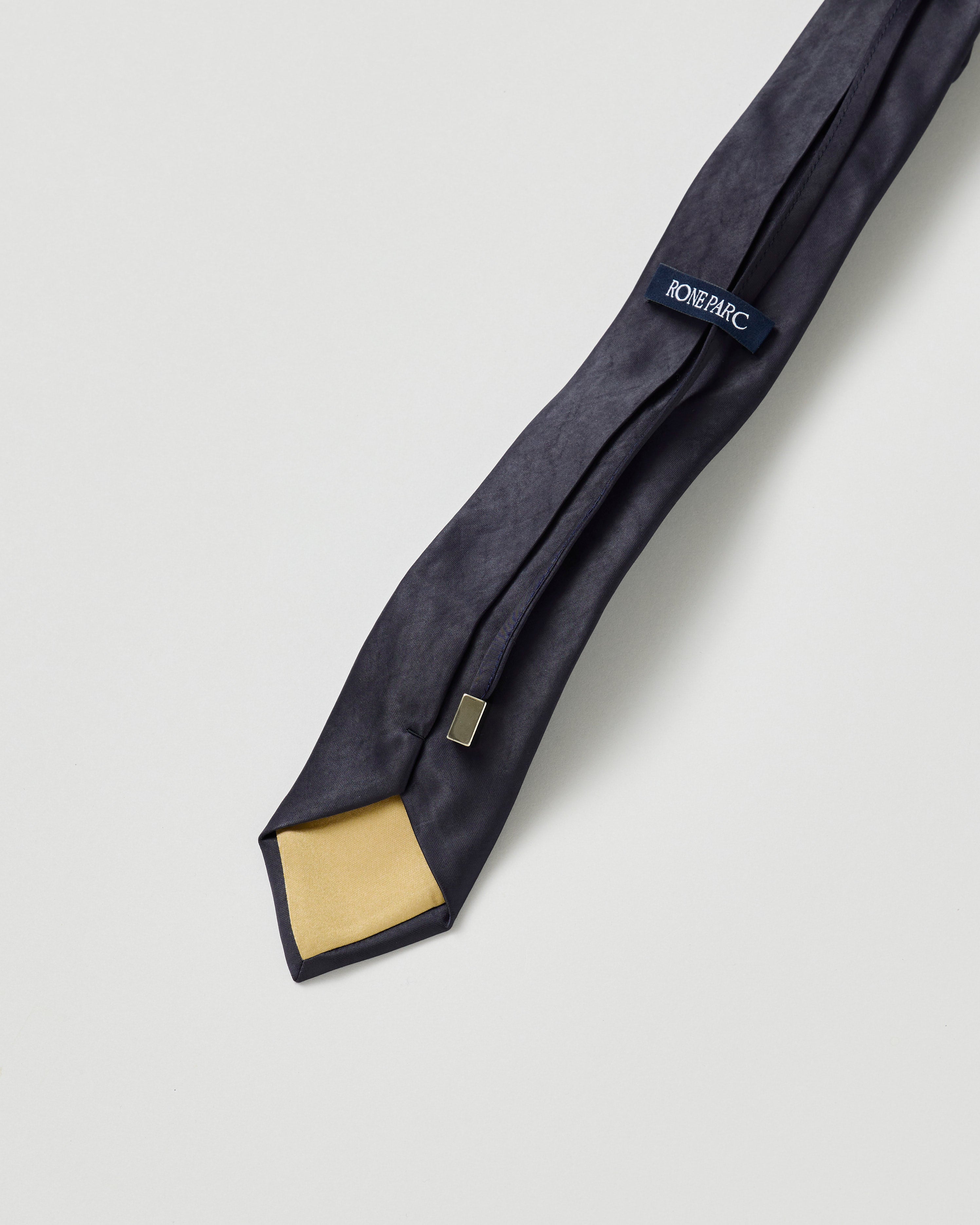 Rose rope tie (navy)